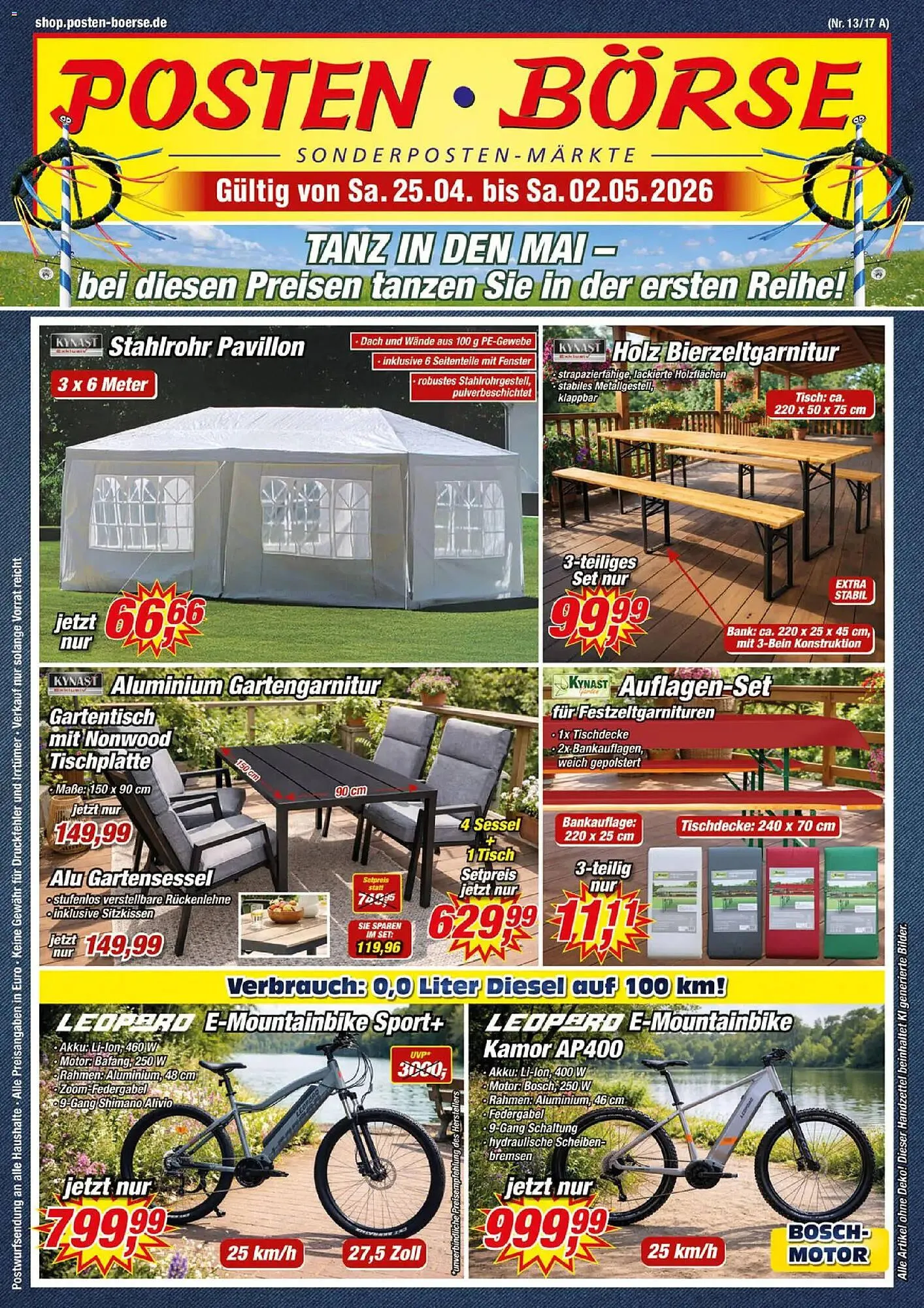 Posten Börse Prospekt von 25. April bis 2. Mai 2026 - Prospekt seite 1