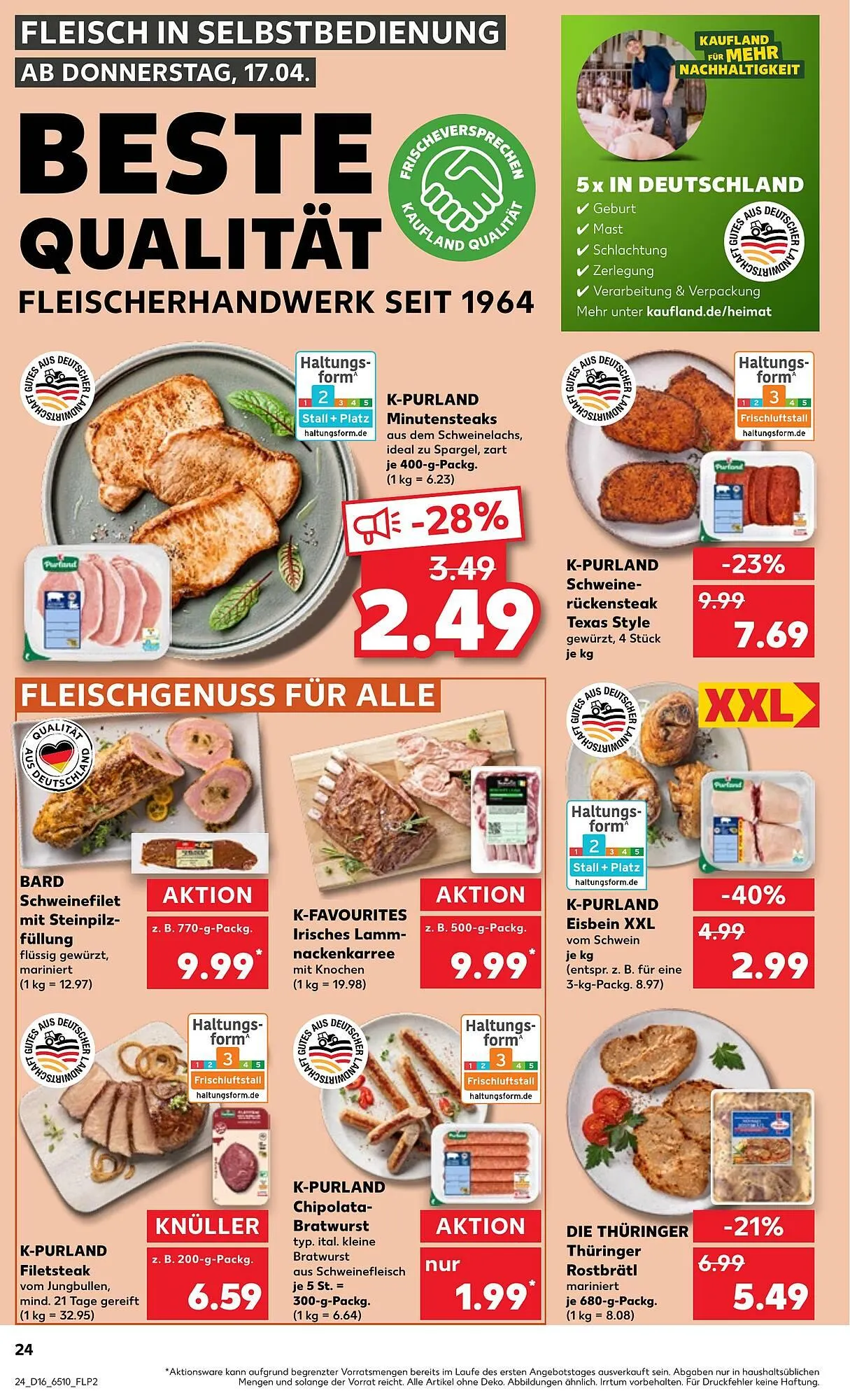 Kaufland Prospekt von 17. April bis 23. April 2025 - Prospekt seite 24