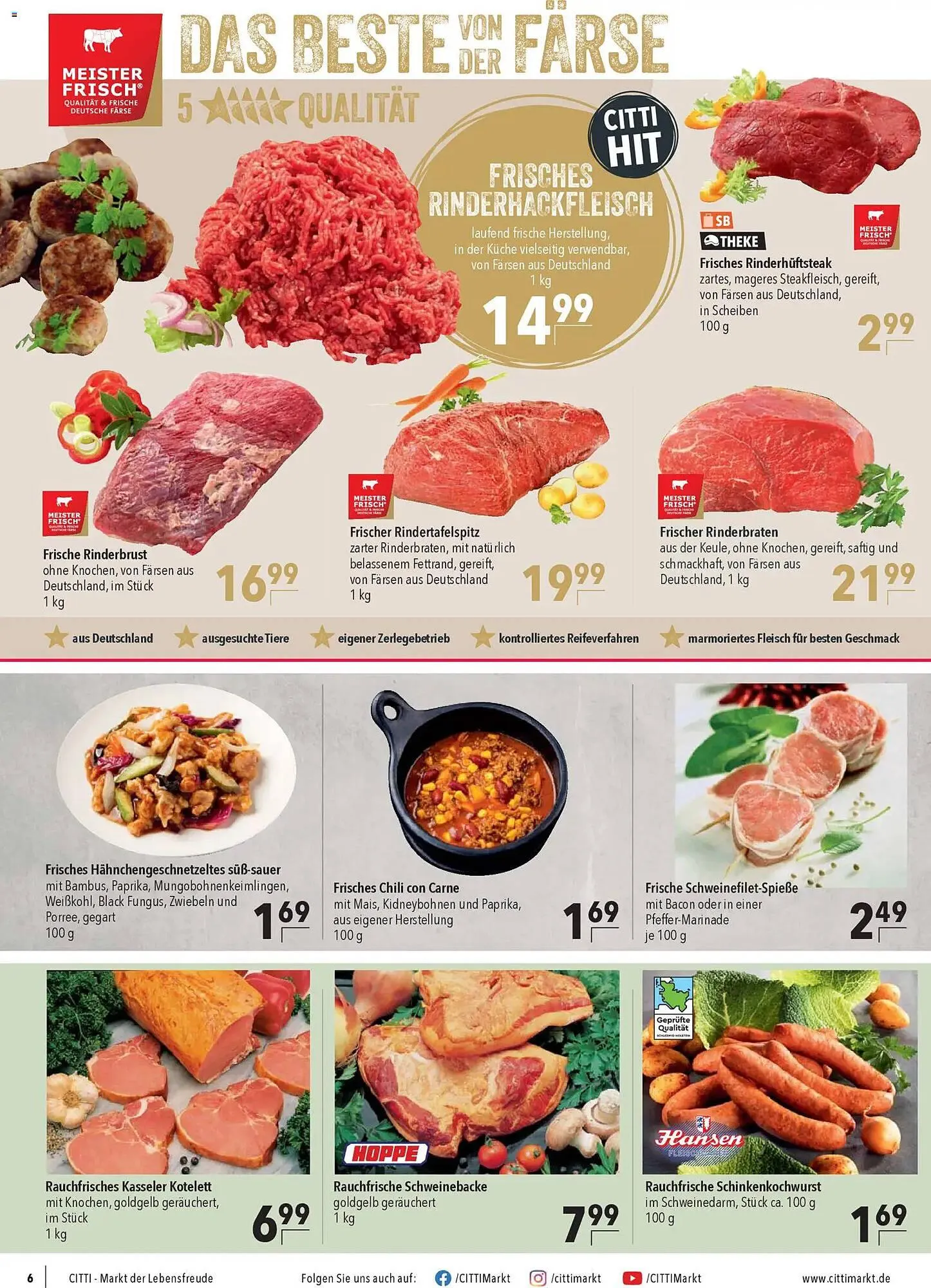 CITTI Markt Prospekt von 7. Januar bis 13. Januar 2026 - Prospekt seite 6