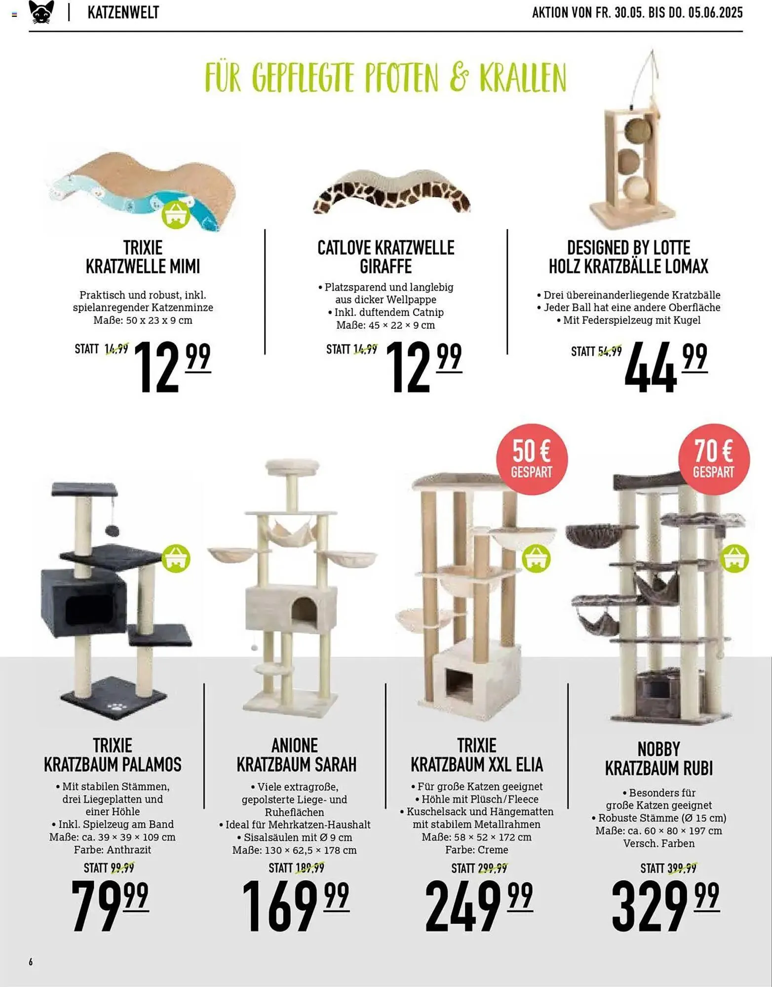 Kölle Zoo Prospekt von 30. Mai bis 5. Juni 2025 - Prospekt seite 6