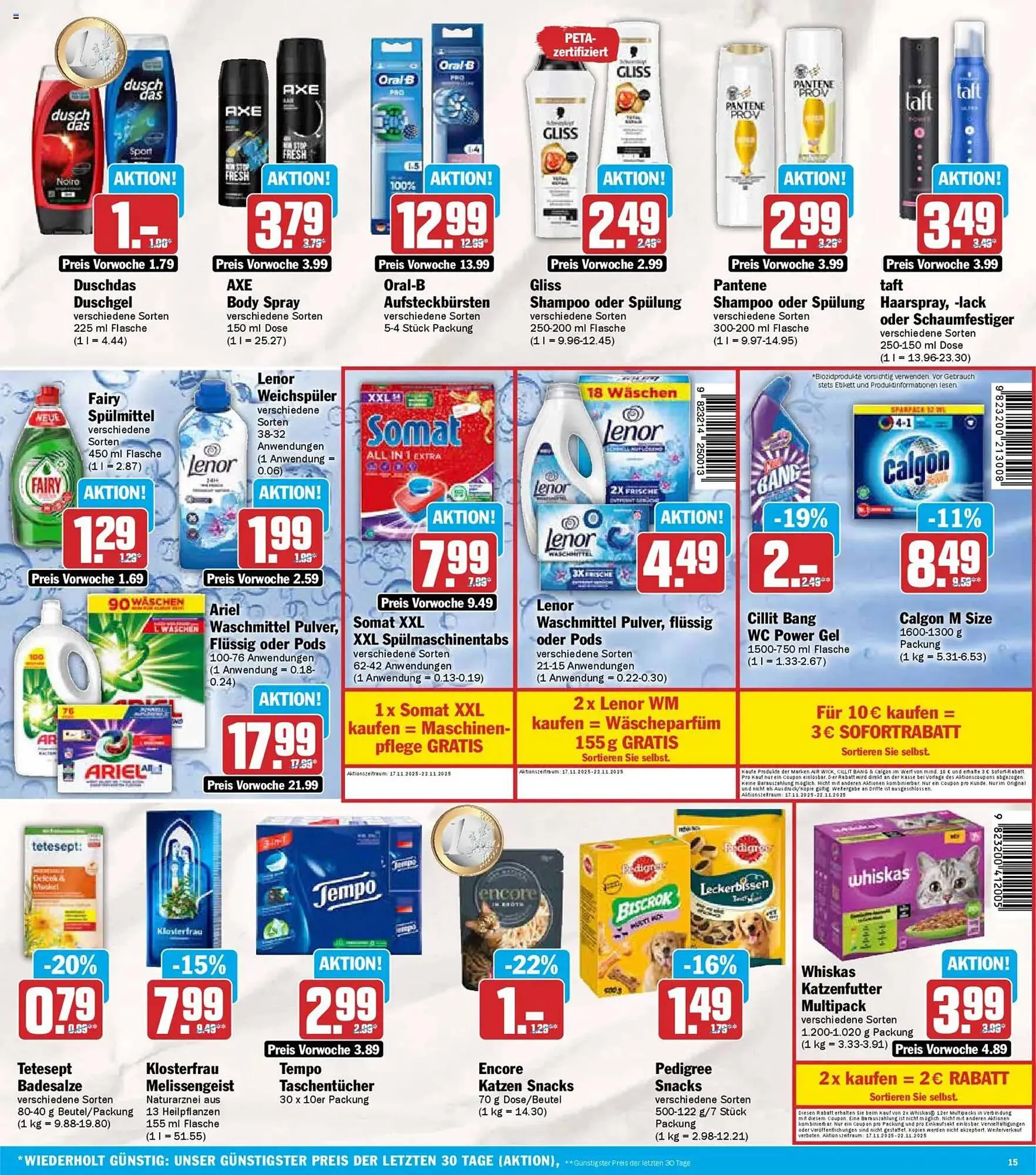 AEZ Prospekt von 17. November bis 22. November 2025 - Prospekt seite 15