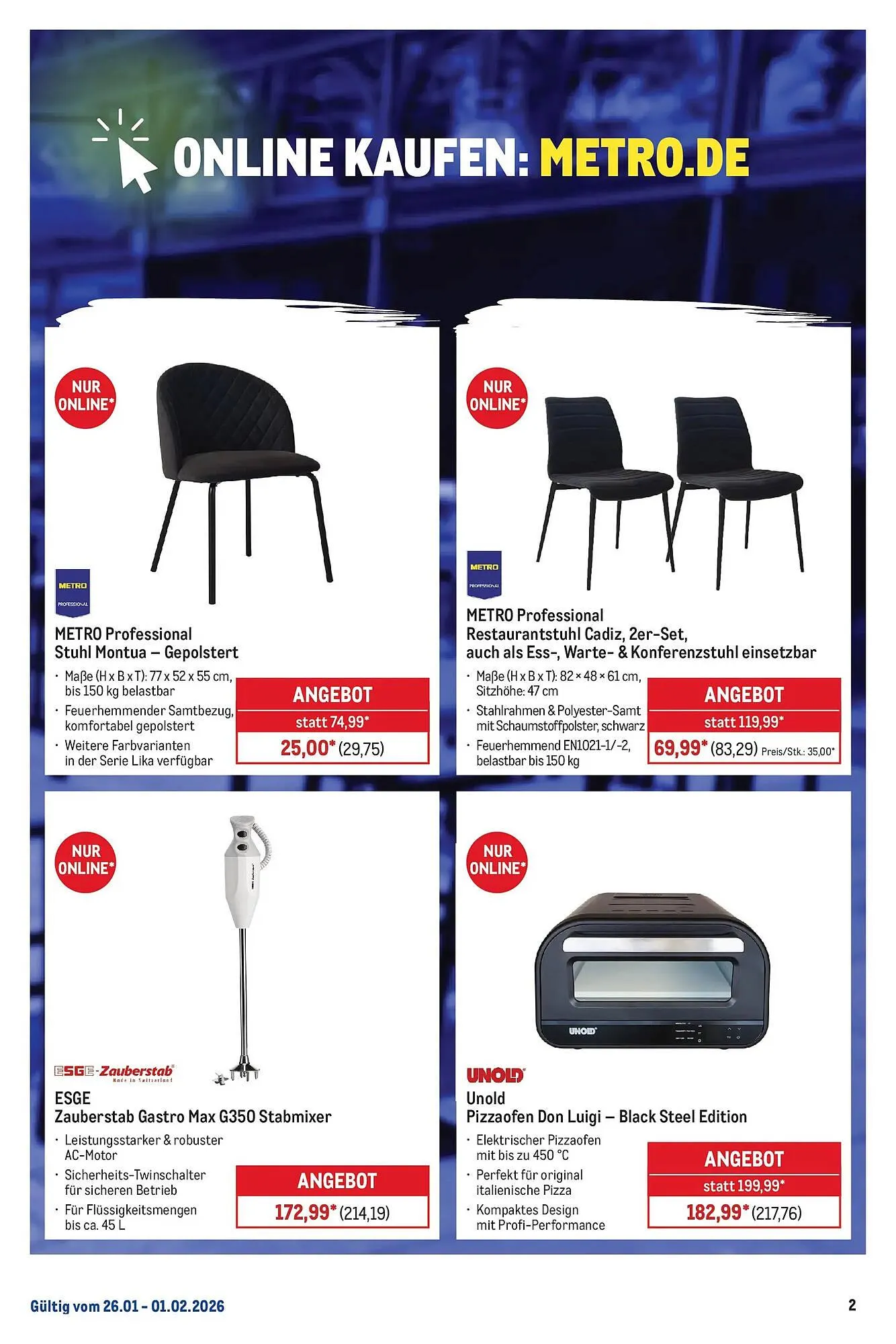 METRO Prospekt von 25. Januar bis 31. Januar 2026 - Prospekt seite 2