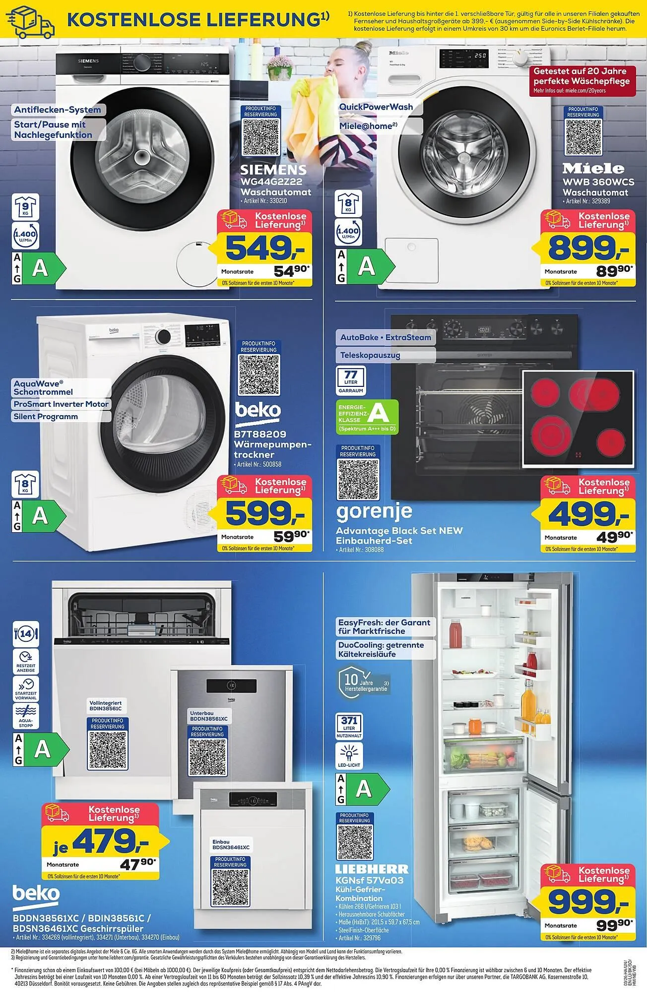 Euronics Berlet Prospekt von 8. Januar bis 14. Januar 2026 - Prospekt seite 7