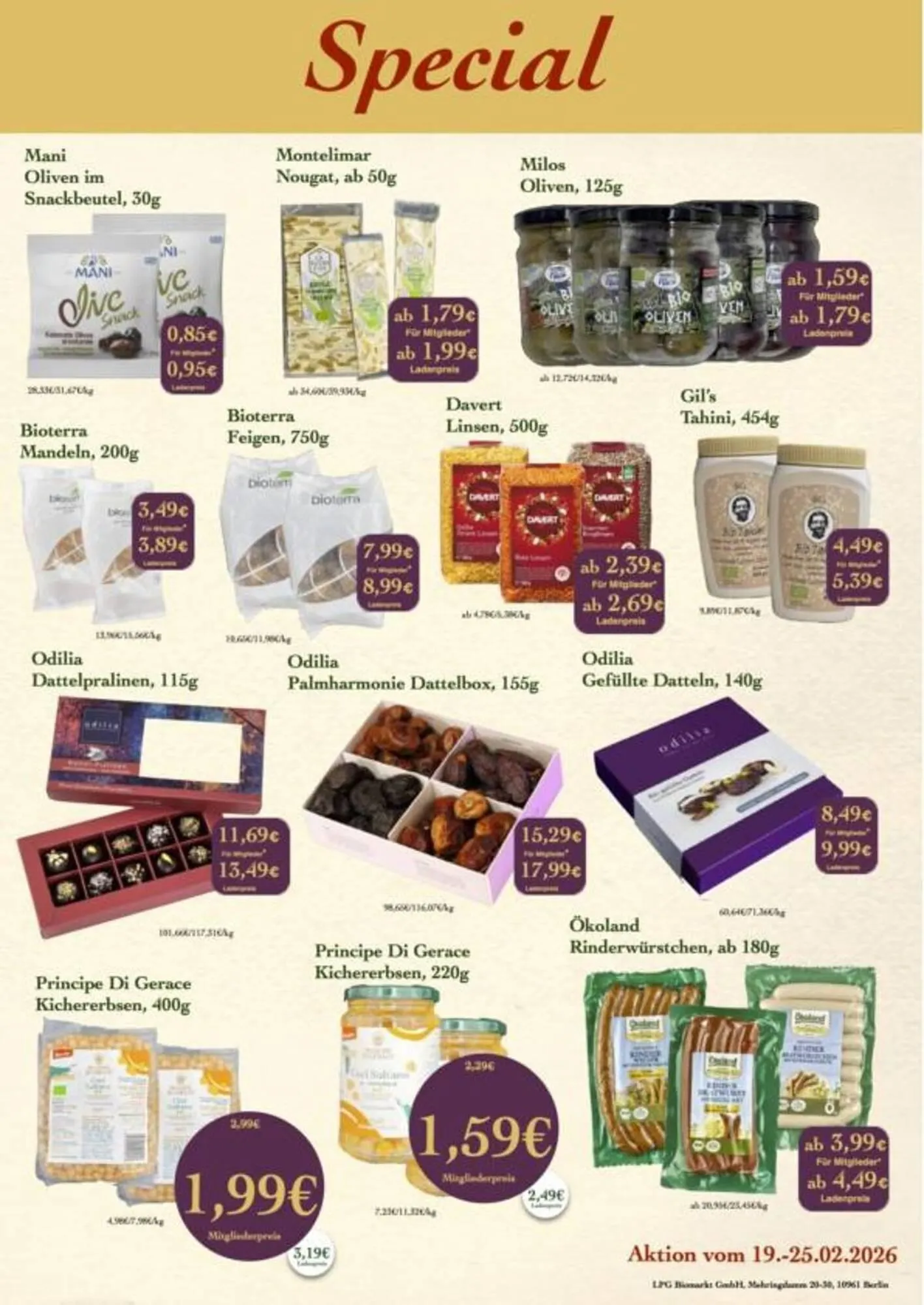 LPG Biomarkt Prospekt von 19. Februar bis 25. Februar 2026 - Prospekt seite 4