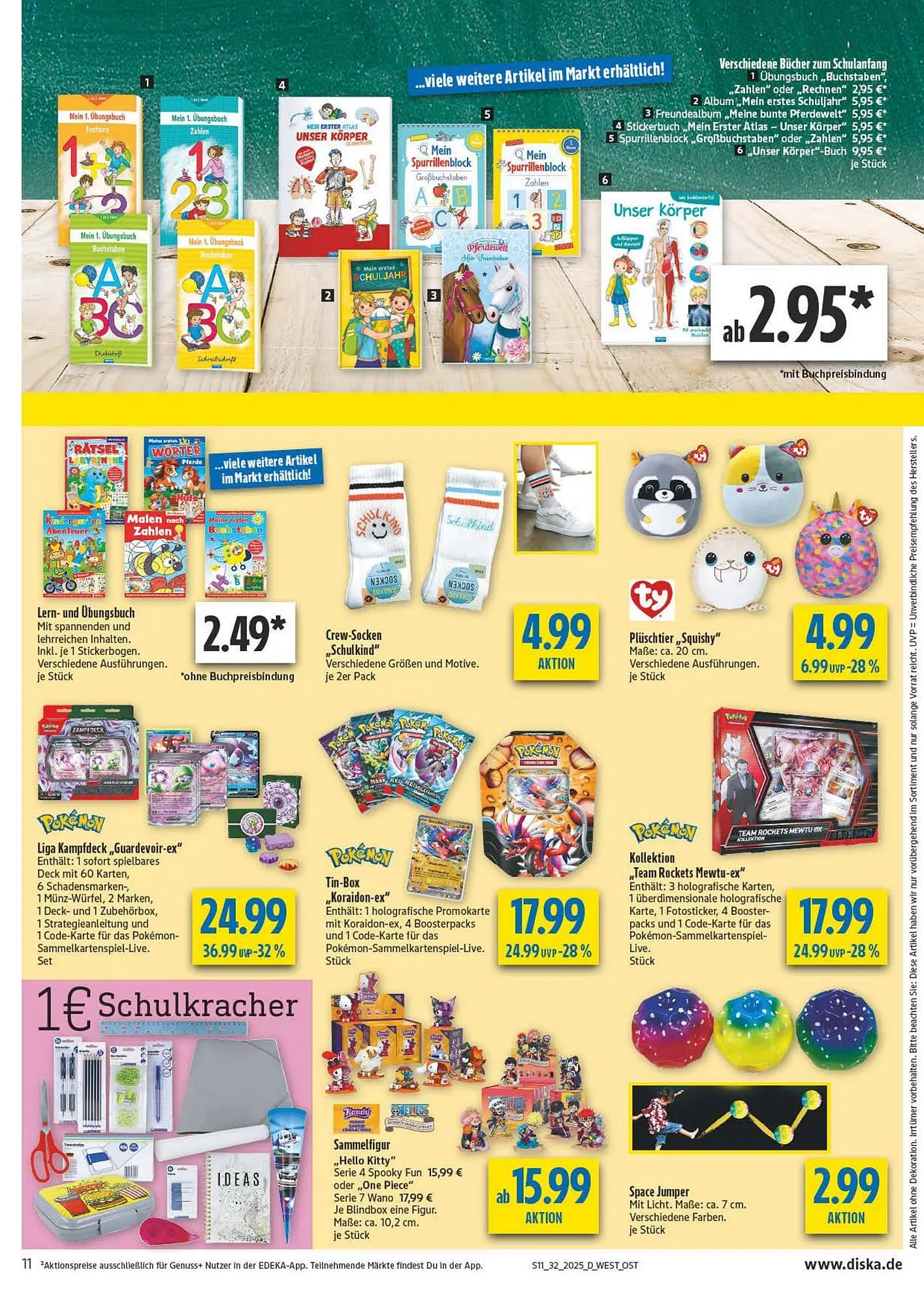 diska Prospekt von 4. August bis 9. August 2025 - Prospekt seite 11