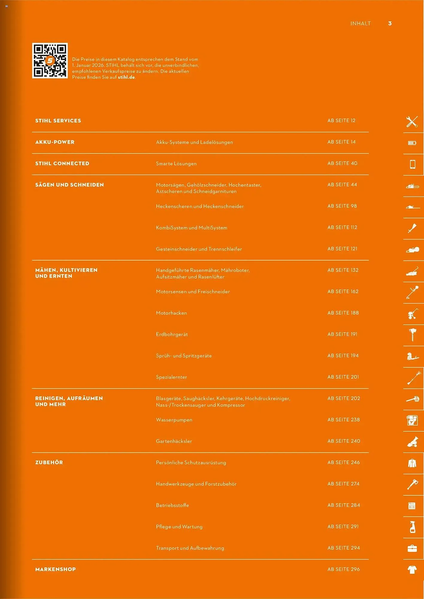 STIHL Prospekt von 1. Januar bis 31. Dezember 2026 - Prospekt seite 3