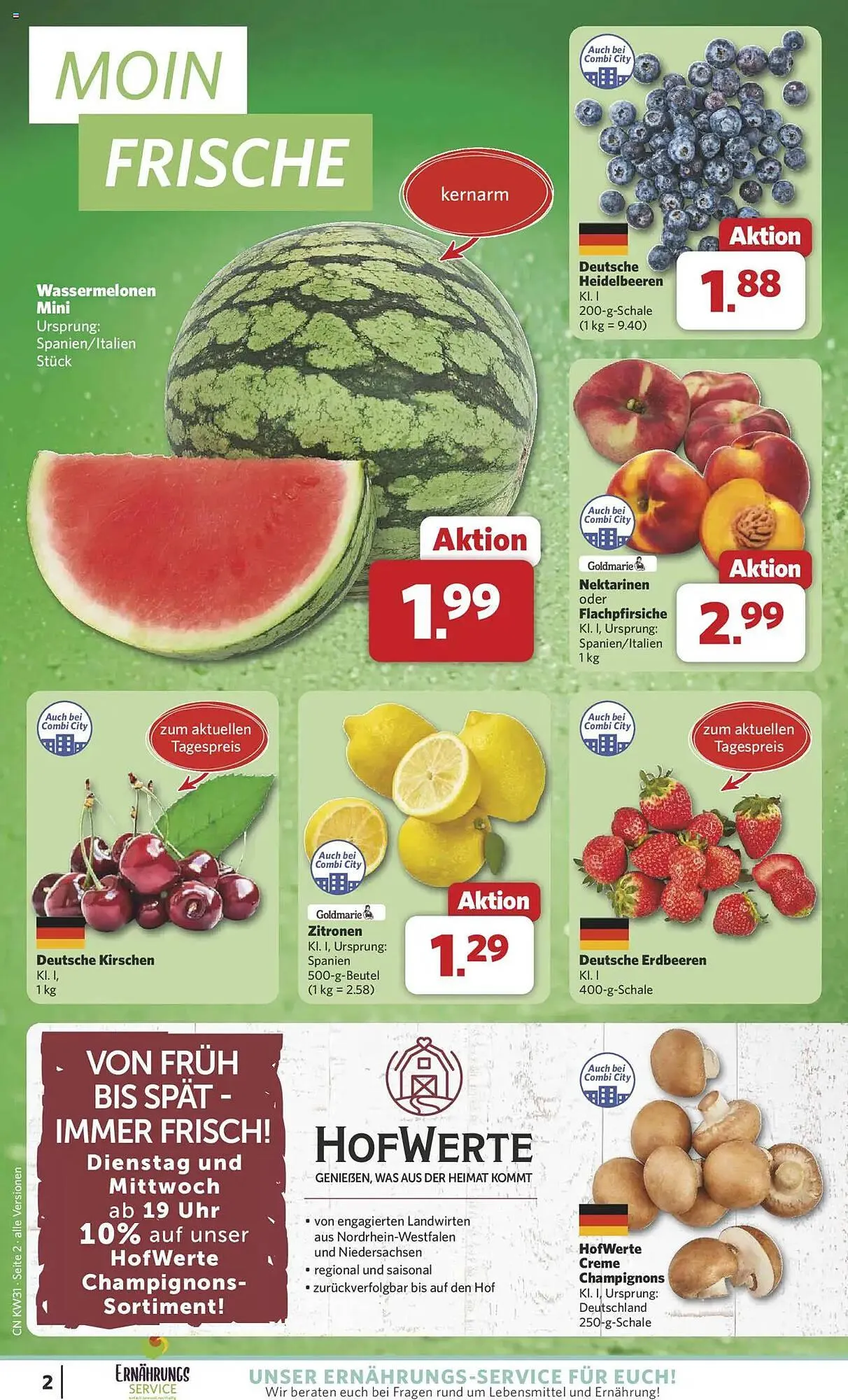 Combi Prospekt von 28. Juli bis 2. August 2025 - Prospekt seite 2