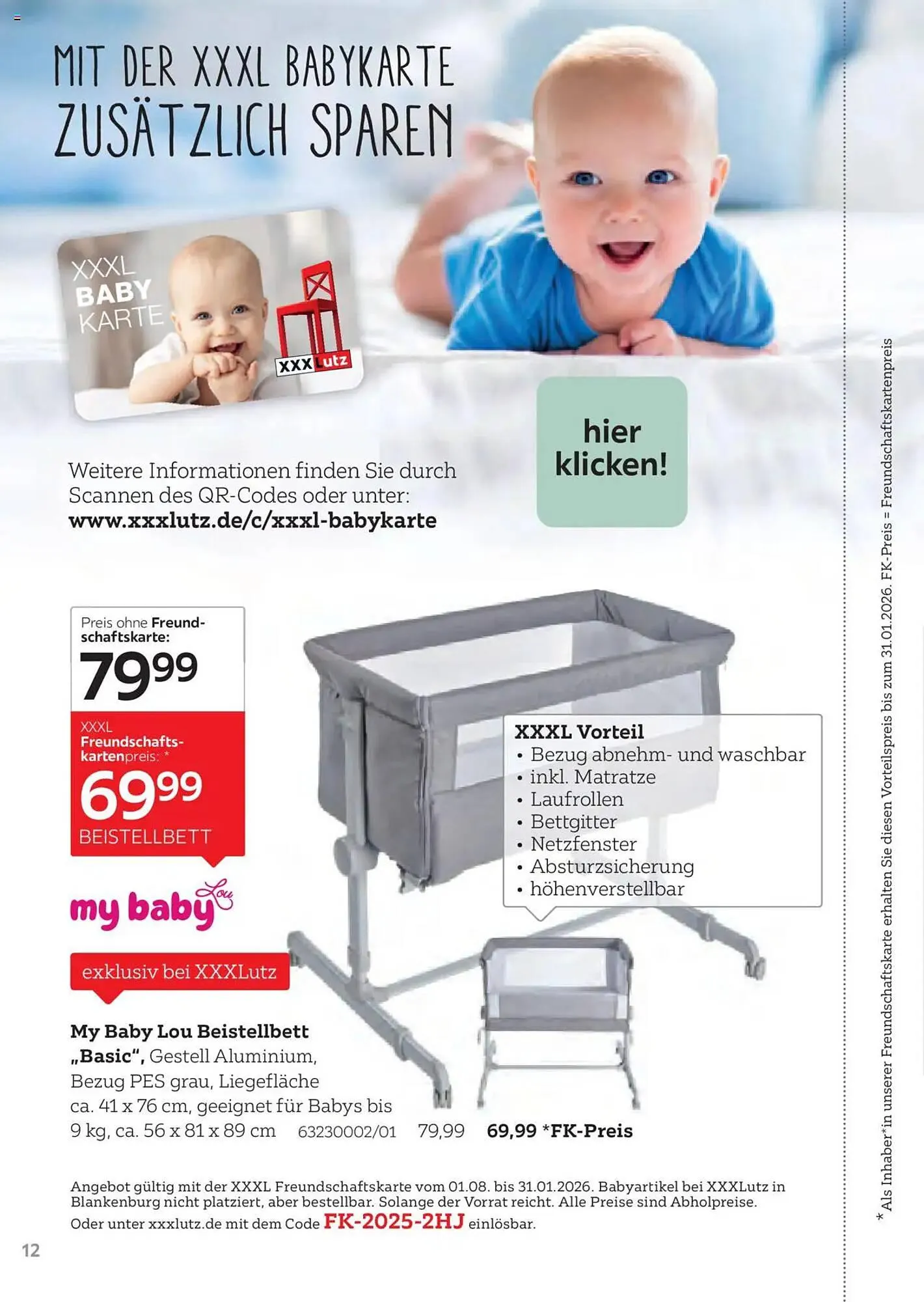 XXXLutz Prospekt von 1. August bis 31. Januar 2026 - Prospekt seite 12