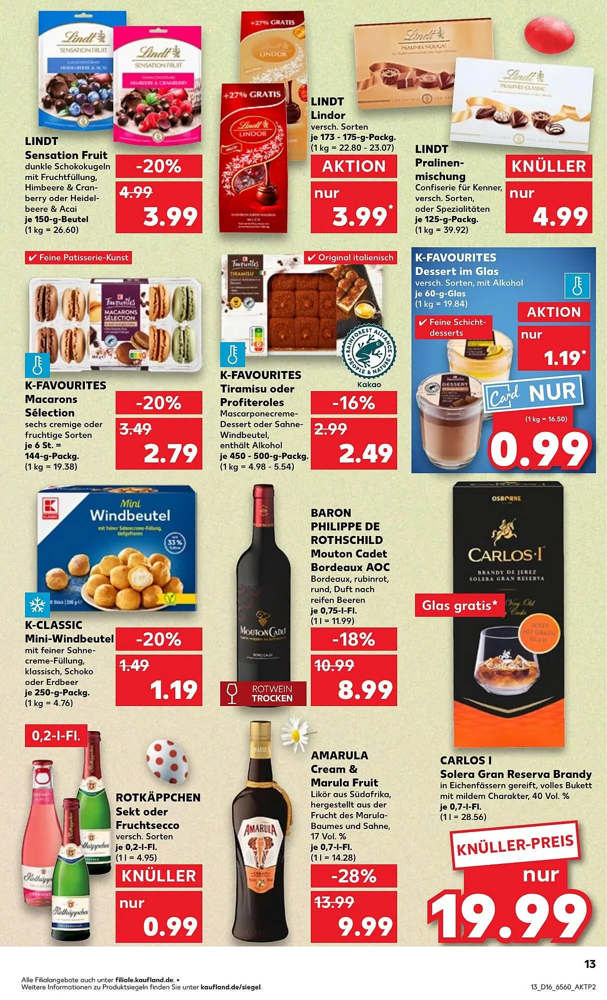 Kaufland Prospekt von 17. April bis 23. April 2025 - Prospekt seite 13