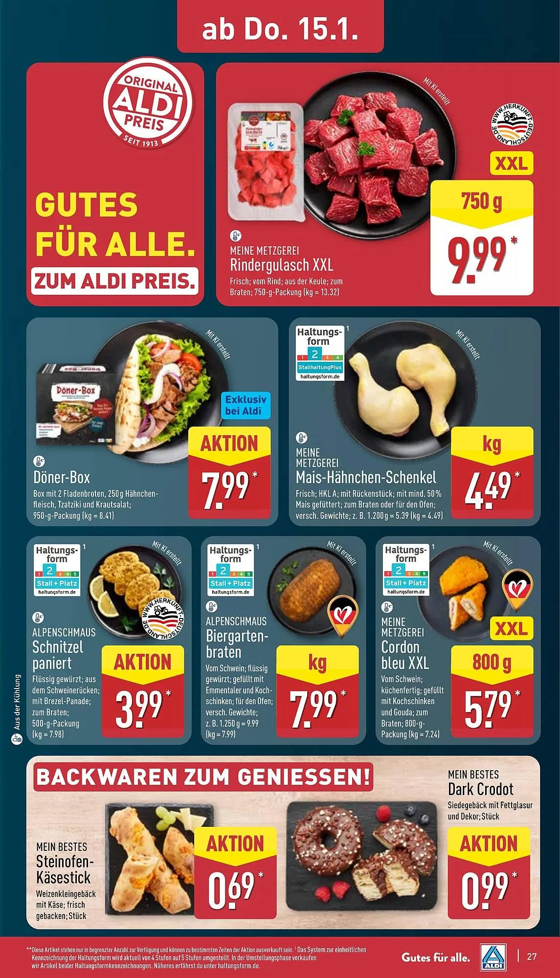 Aldi Nord Prospekt von 12. Januar bis 17. Januar 2026 - Prospekt seite 29
