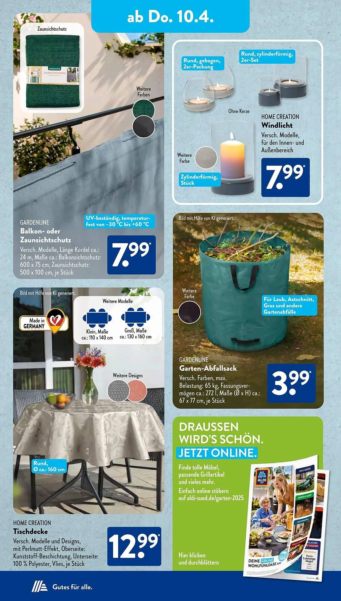 Aldi Süd Prospekt von 7. April bis 13. April 2025 - Prospekt seite 33