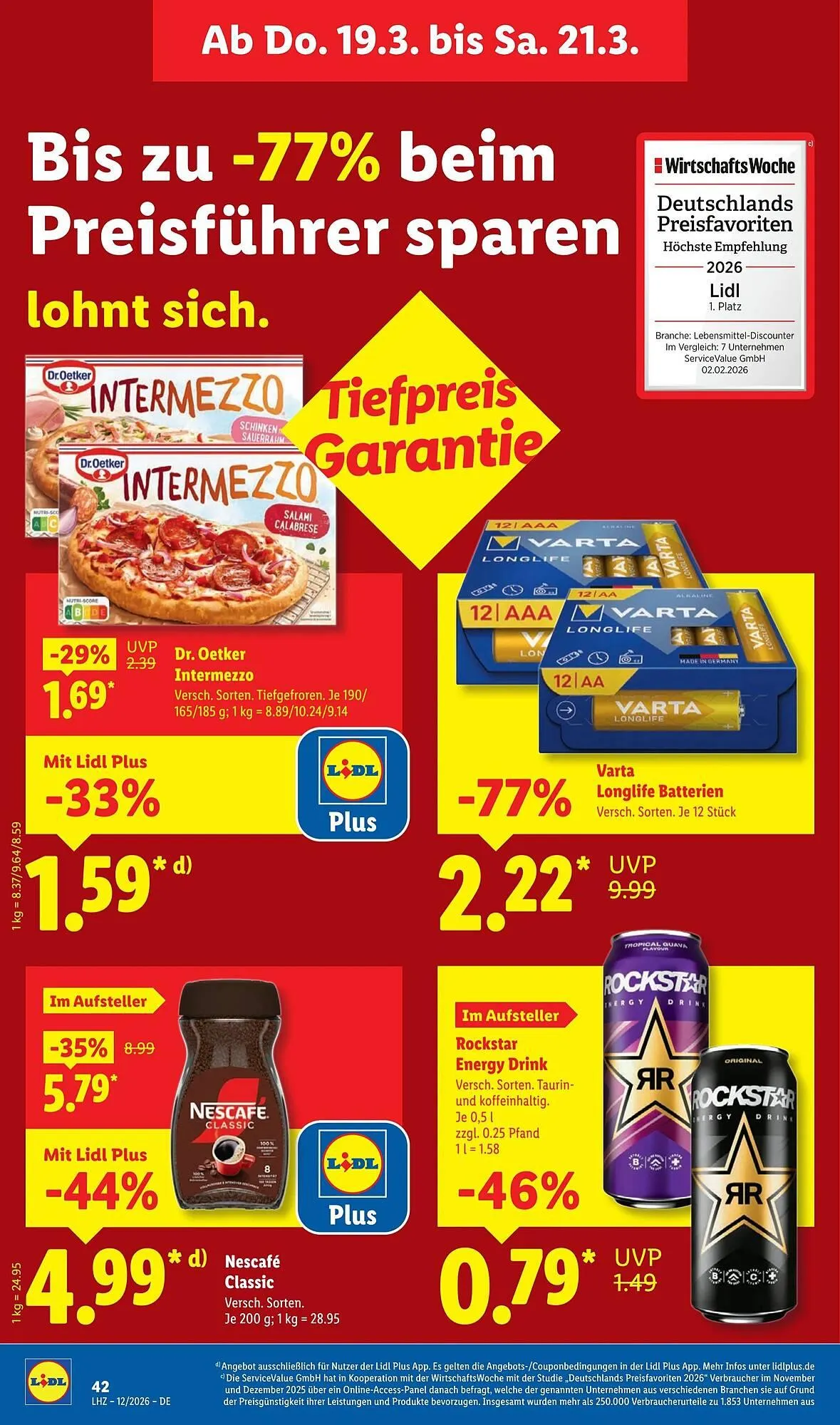 Lidl Prospekt von 16. März bis 22. März 2026 - Prospekt seite 64