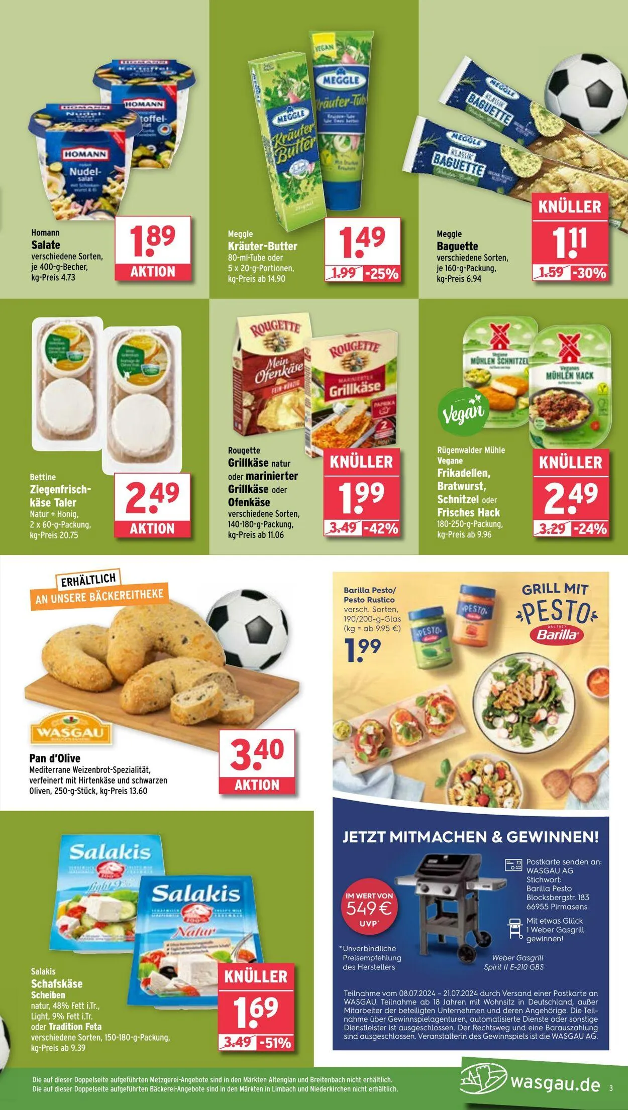 WASGAU Aktueller Prospekt von 27. Juli bis 10. August 2025 - Prospekt seite 3