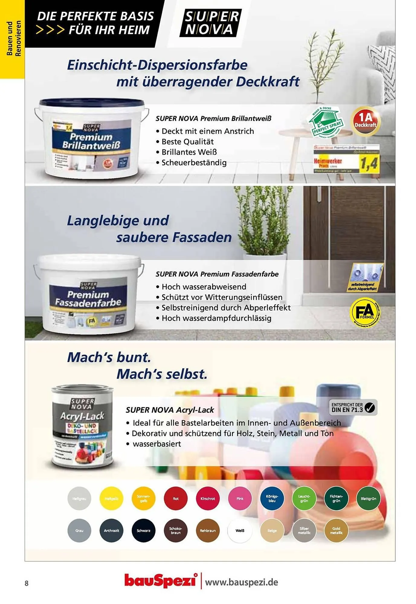 BauSpezi Prospekt von 15. April bis 31. Dezember 2026 - Prospekt seite 10