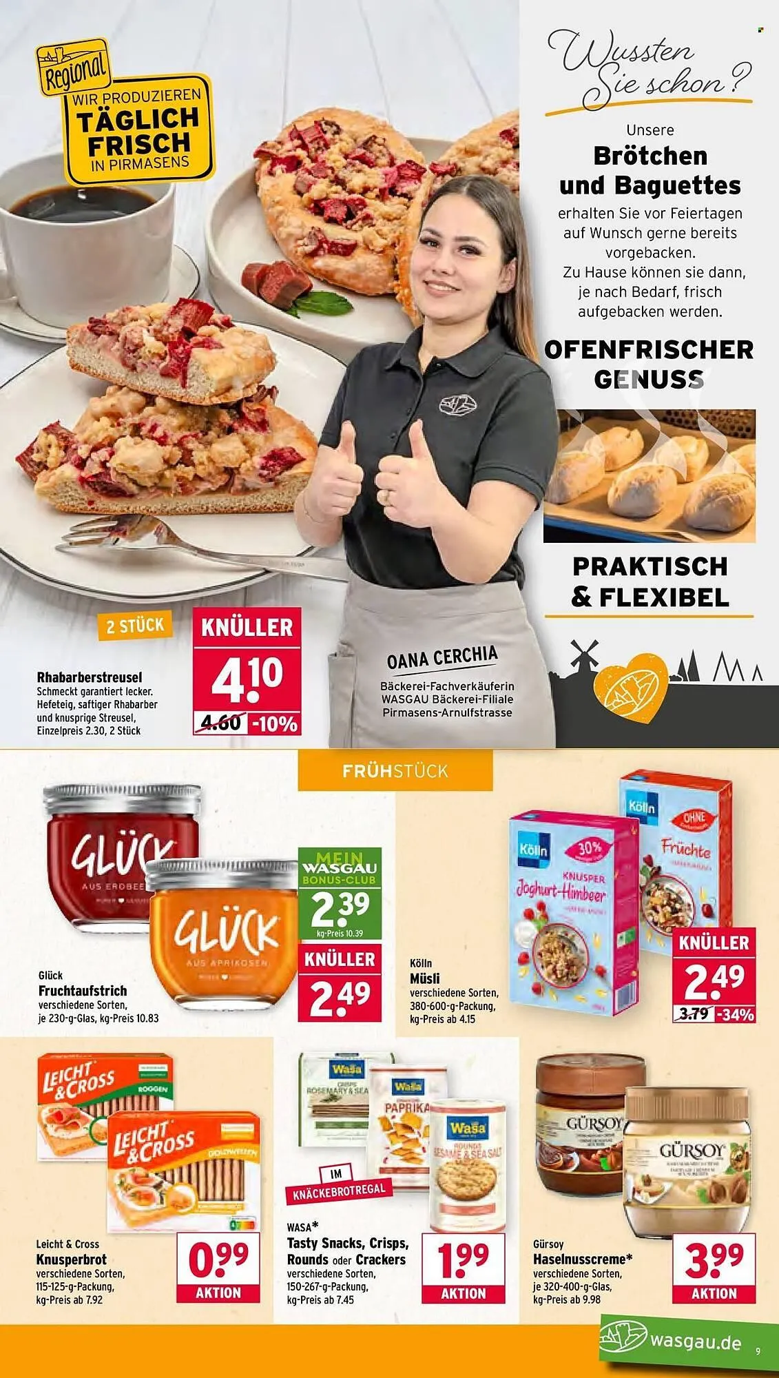 Wasgau Prospekt von 23. März bis 28. März 2026 - Prospekt seite 9