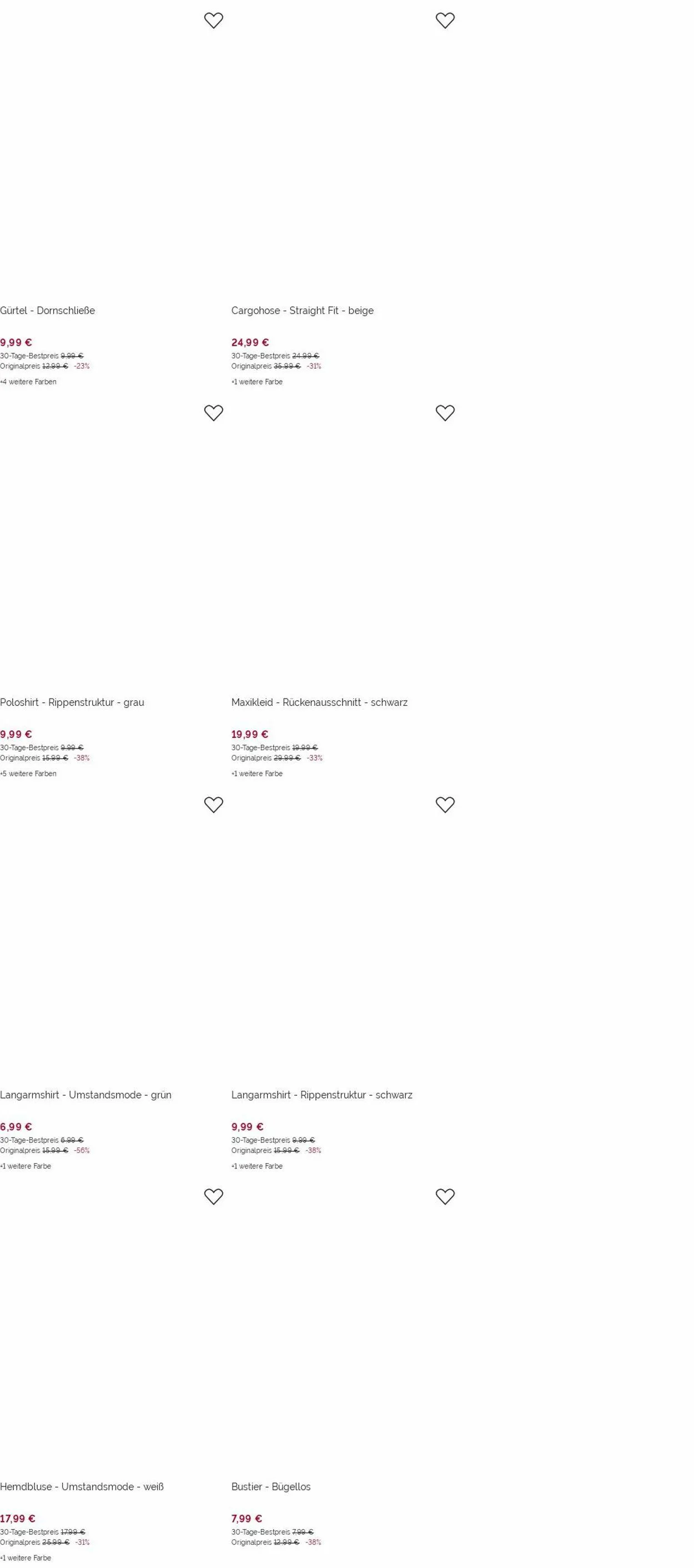 Takko Fashion Aktueller Prospekt von 31. März bis 6. April 2025 - Prospekt seite 9