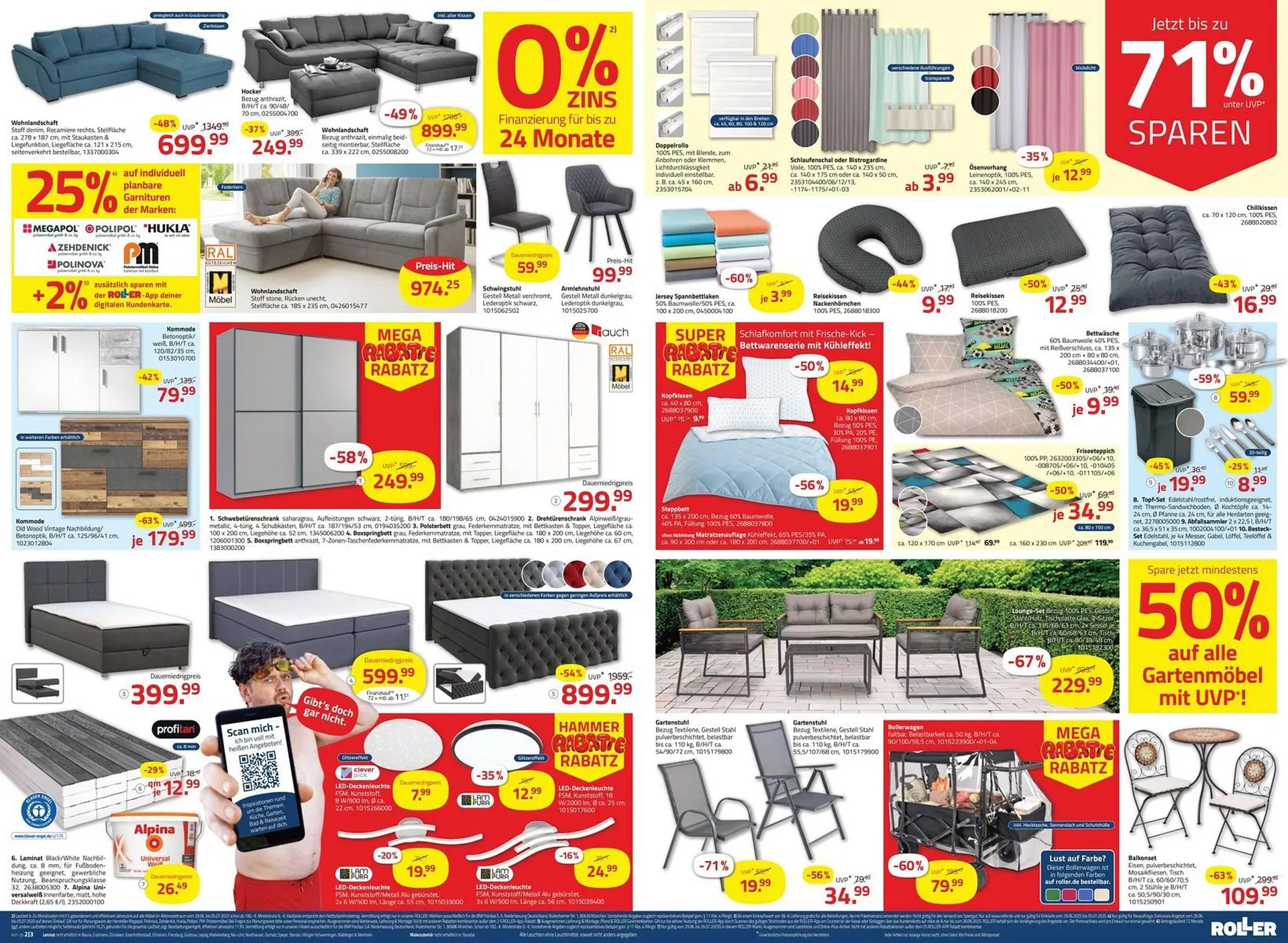 ROLLER Prospekt von 29. Juni bis 5. Juli 2025 - Prospekt seite 2