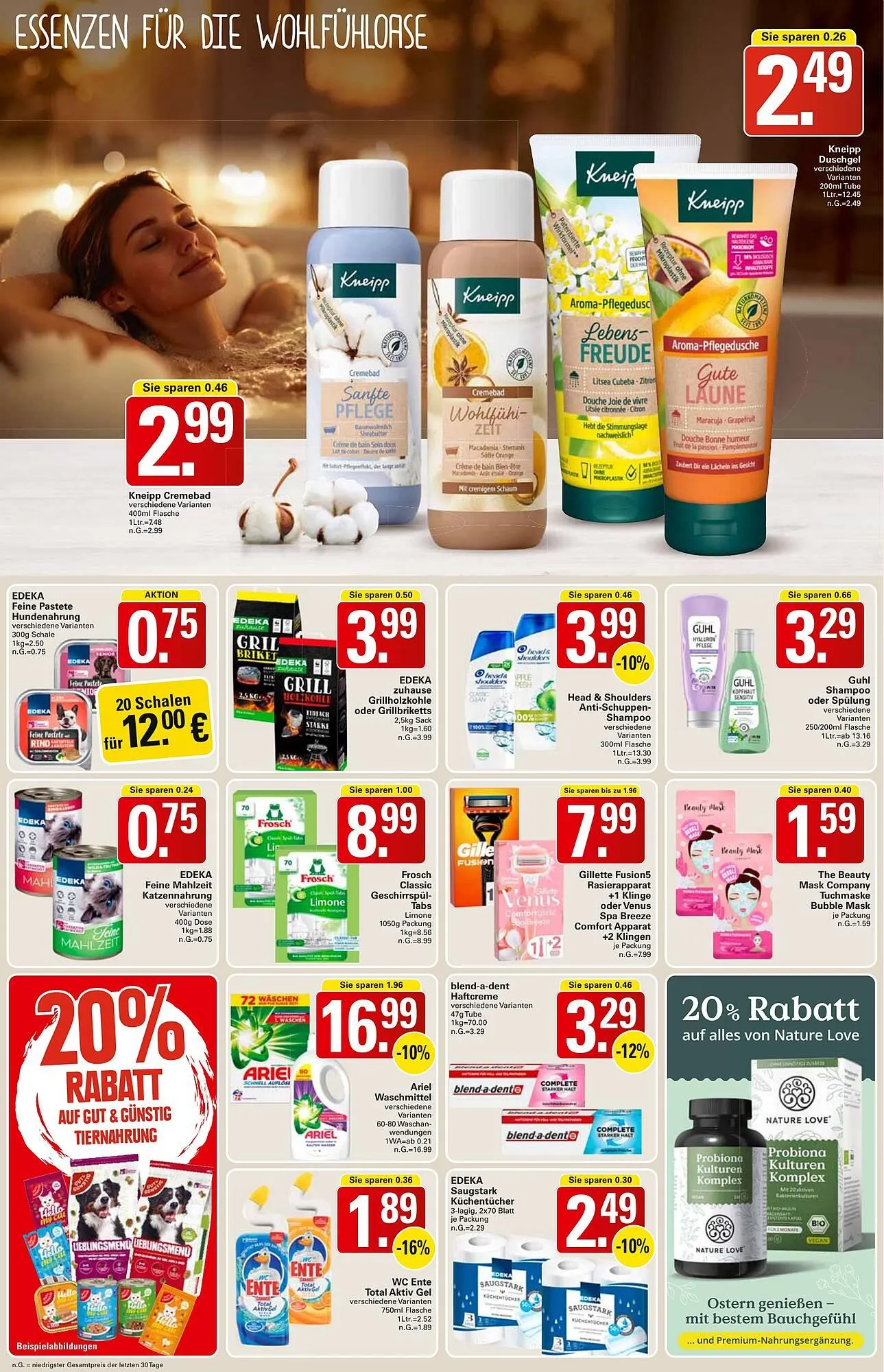 WEZ Prospekt von 31. März bis 5. April 2025 - Prospekt seite 17