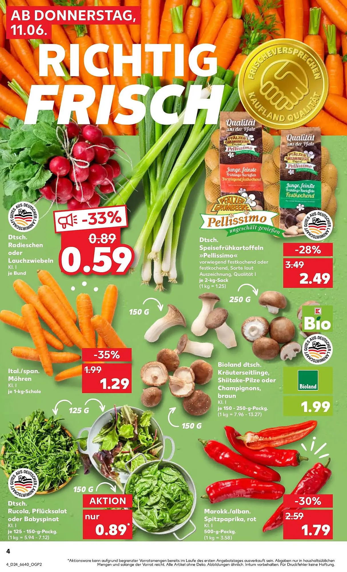 Kaufland Prospekt von 11. Juni bis 17. Juni 2026 - Prospekt seite 4