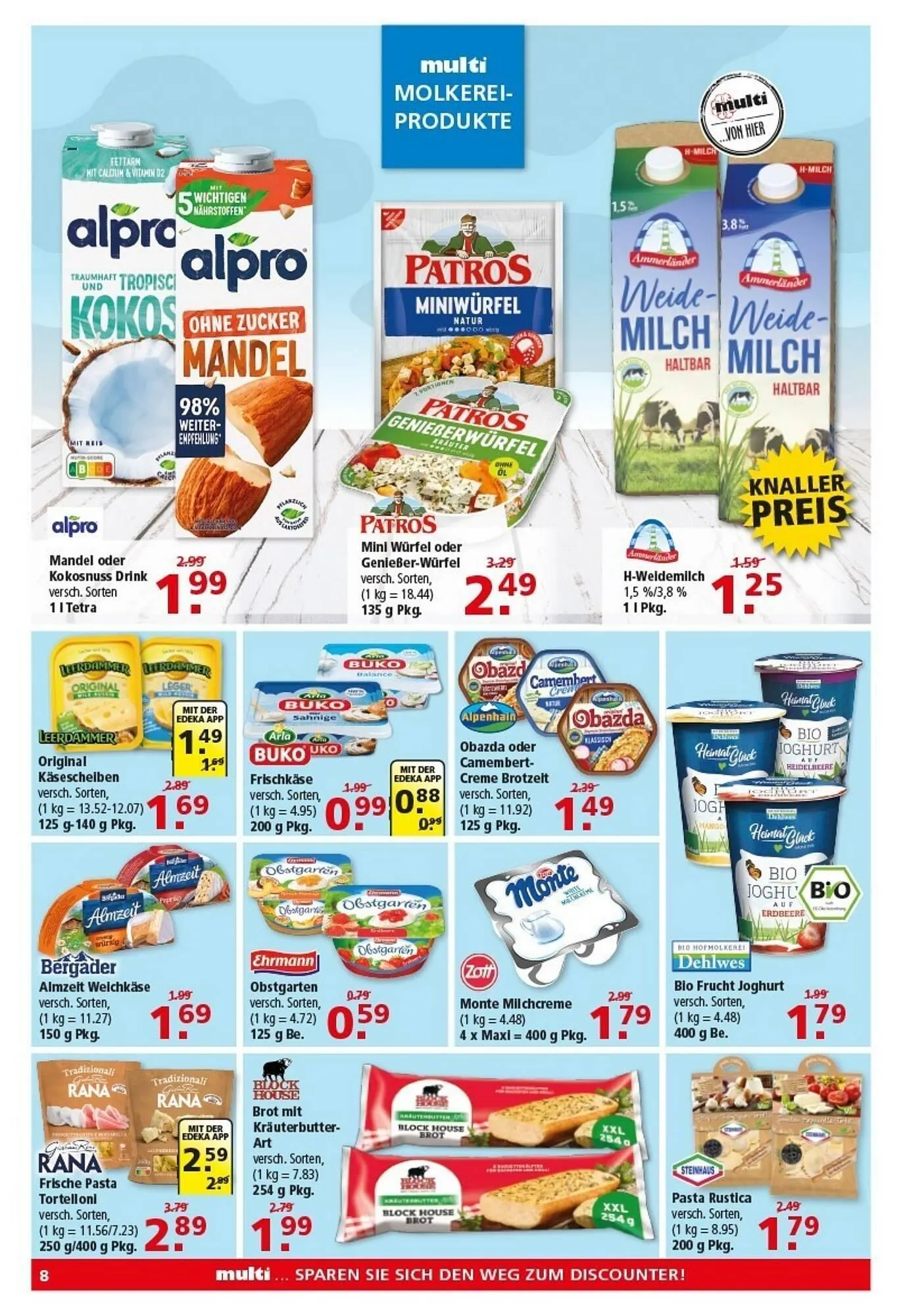 Multi Markt Prospekt von 6. April bis 11. April 2026 - Prospekt seite 8