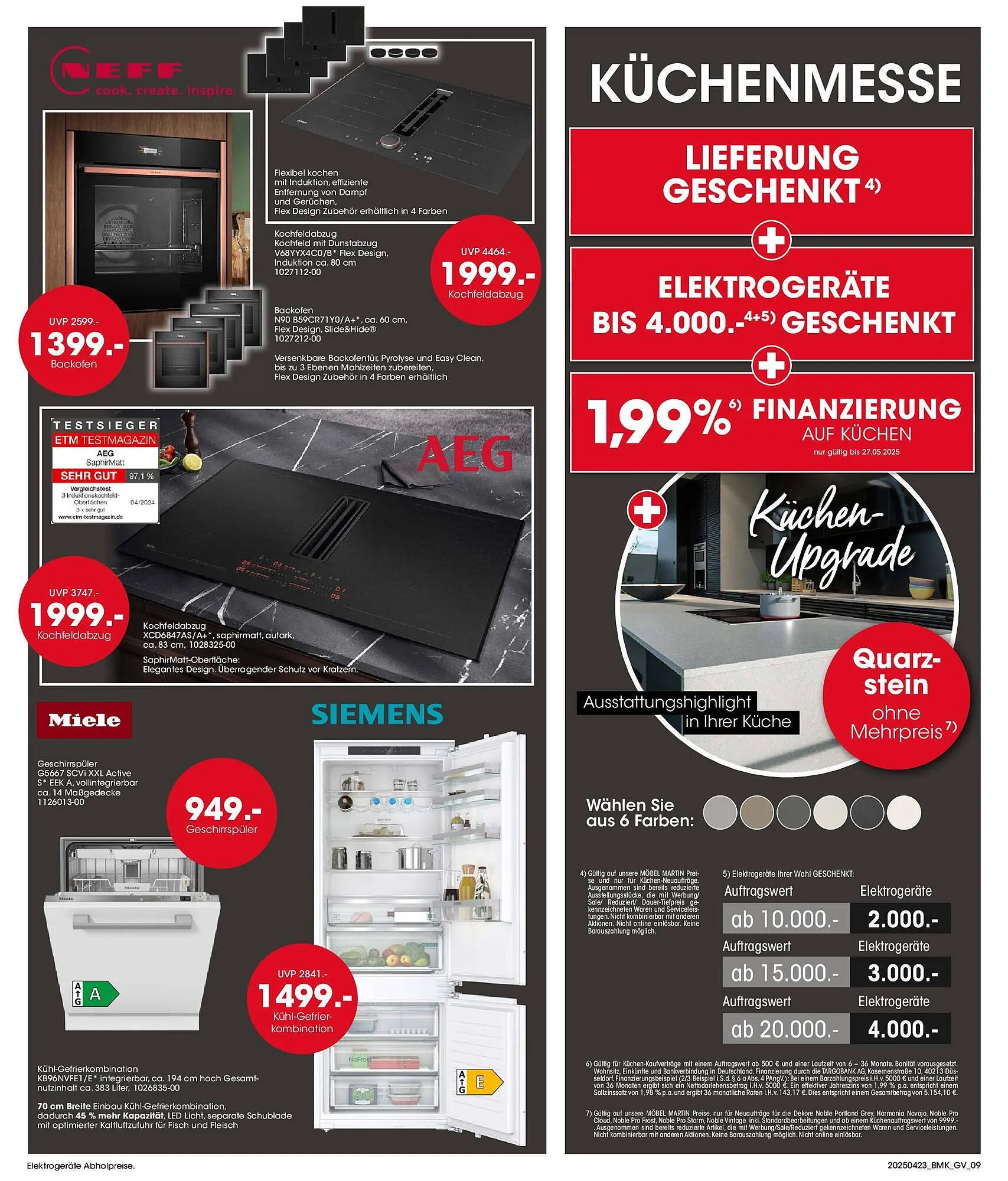 Möbel Martin Prospekt von 22. April bis 13. Mai 2025 - Prospekt seite 9