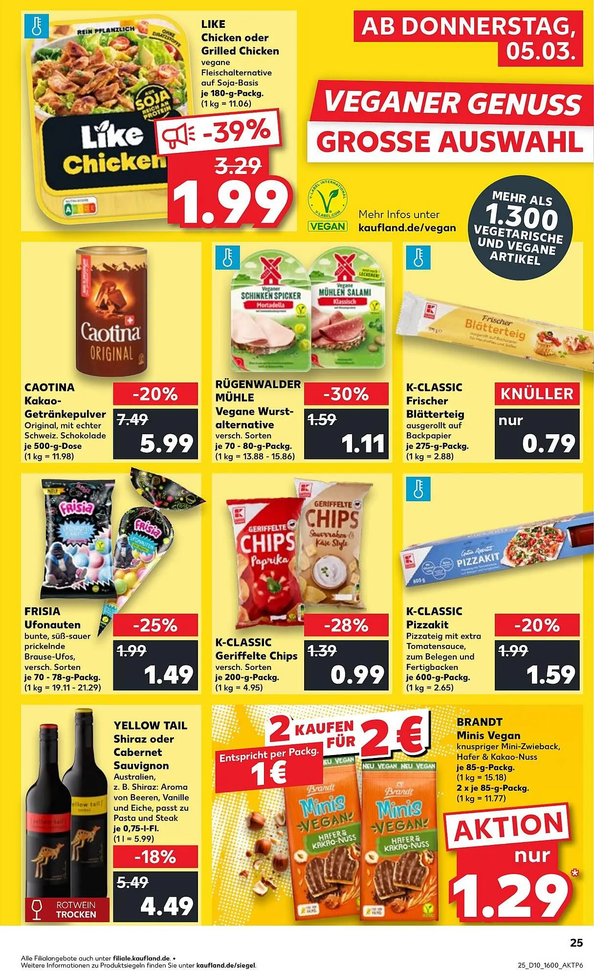 Kaufland Prospekt von 4. März bis 10. März 2026 - Prospekt seite 25