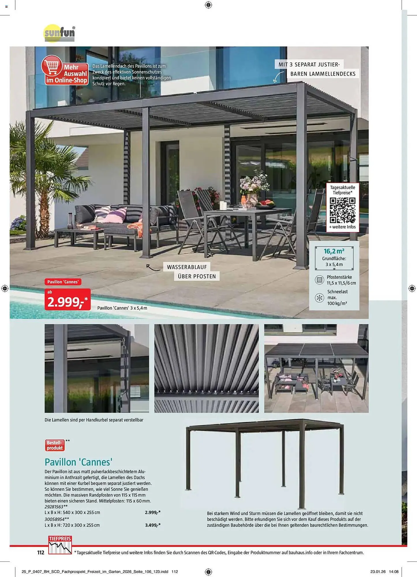 Bauhaus Prospekt von 2. März bis 30. Juni 2026 - Prospekt seite 112