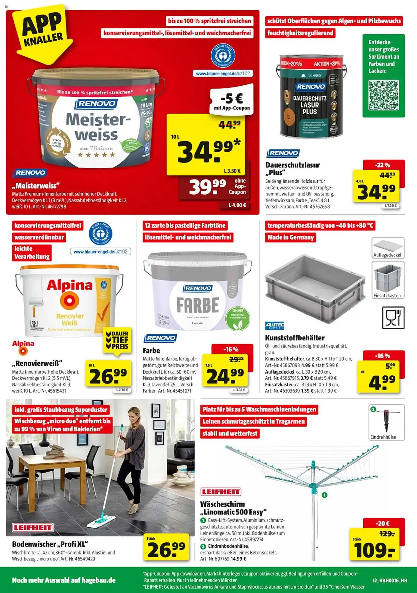 Hagebau Prospekt von 11. April bis 18. April 2026 - Prospekt seite 12