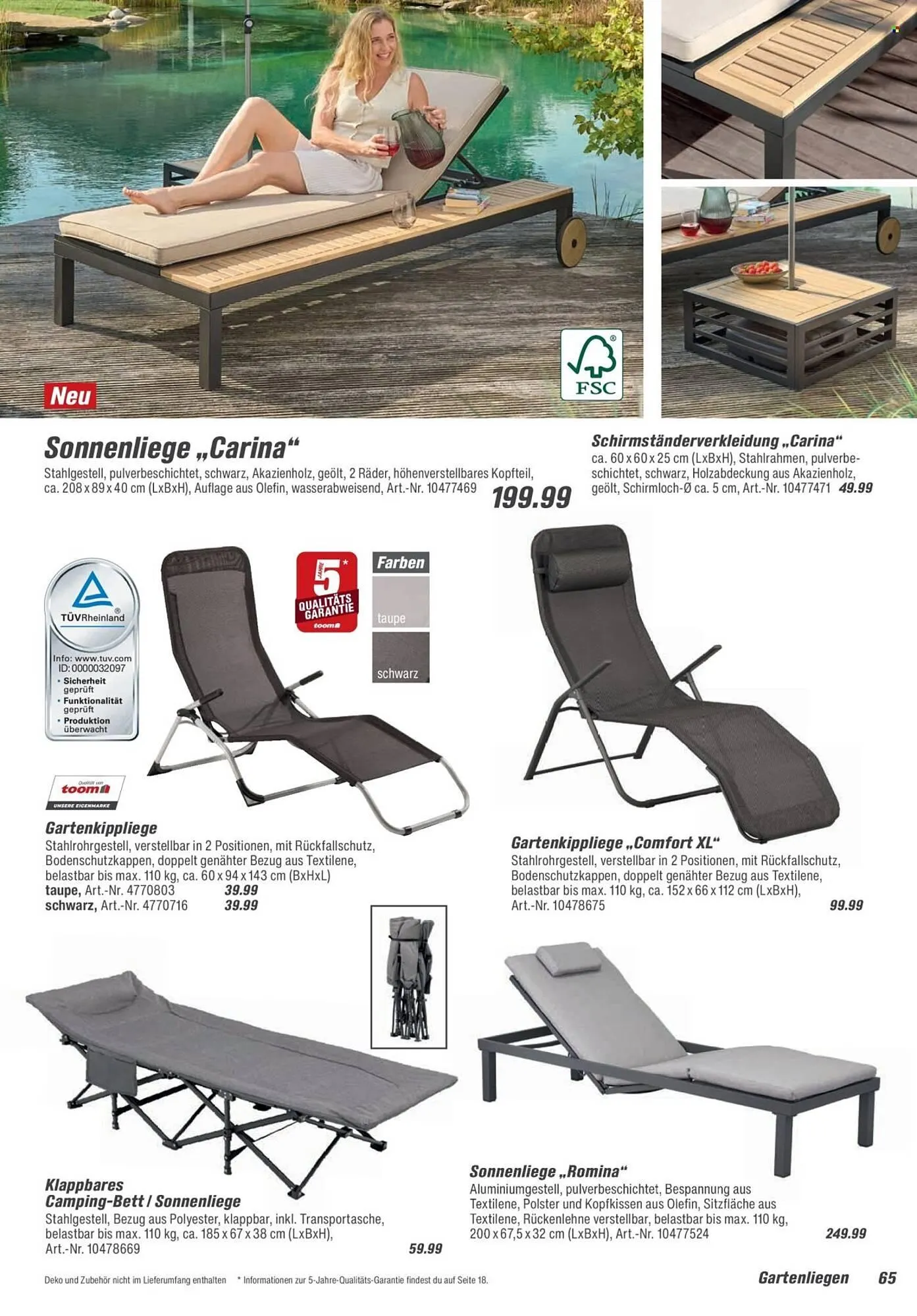 Toom Baumarkt Prospekt von 14. Februar bis 30. April 2026 - Prospekt seite 65