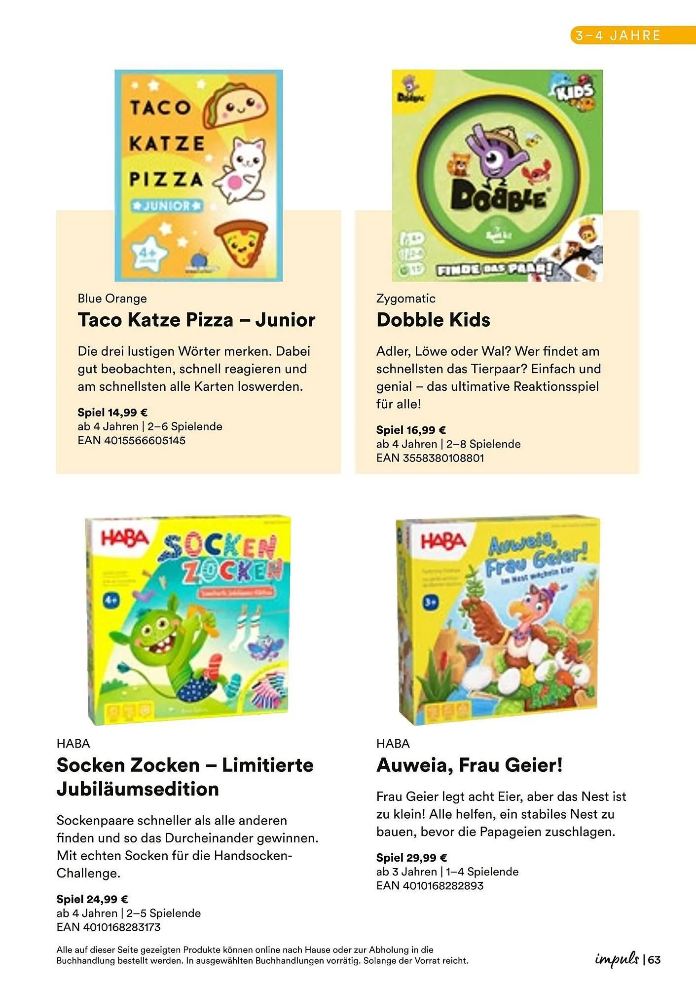 Thalia Prospekt von 7. April bis 19. April 2025 - Prospekt seite 63