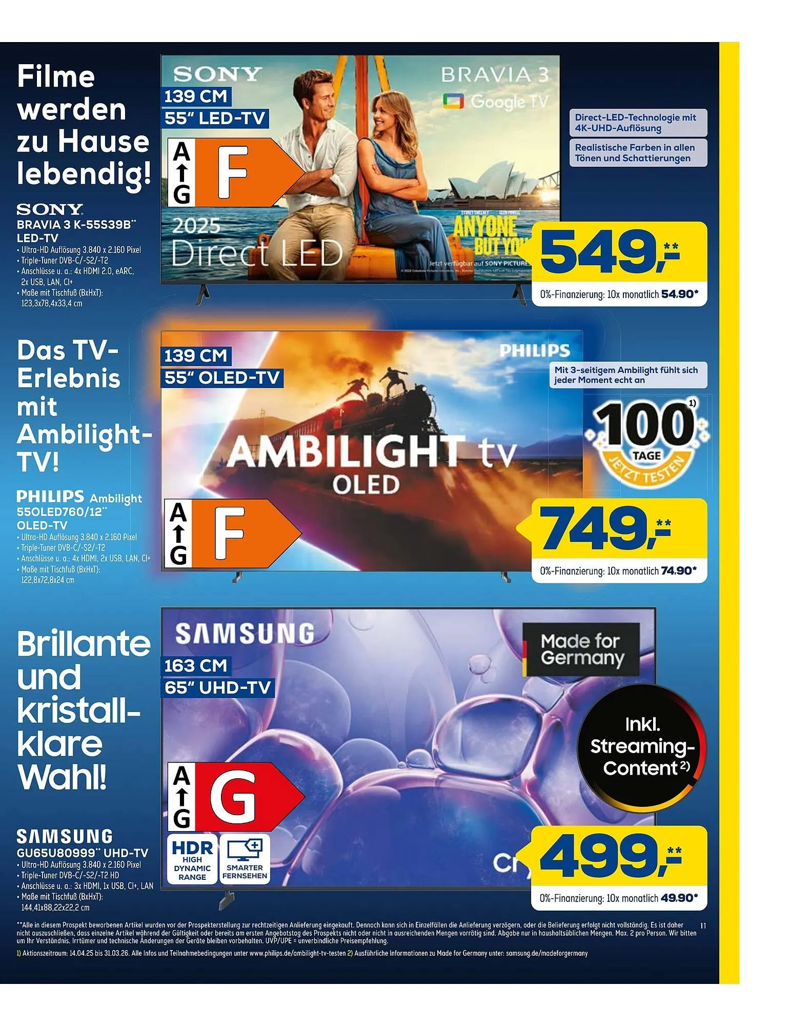 Euronics XXL Prospekt von 10. Januar bis 23. Januar 2026 - Prospekt seite 11