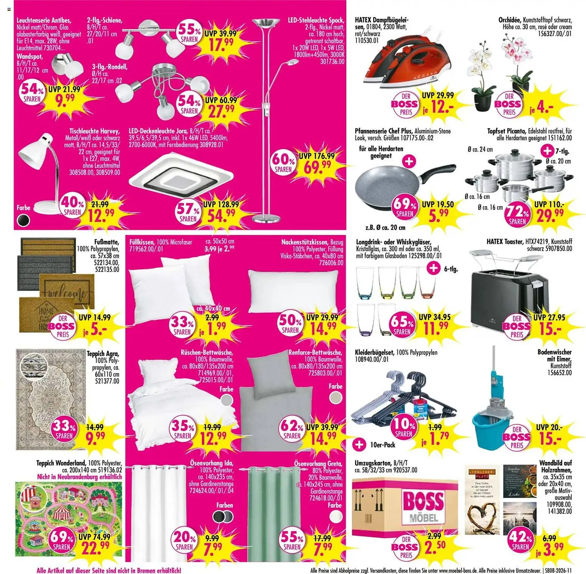 Möbel Boss Prospekt von 14. Februar bis 20. Februar 2026 - Prospekt seite 11