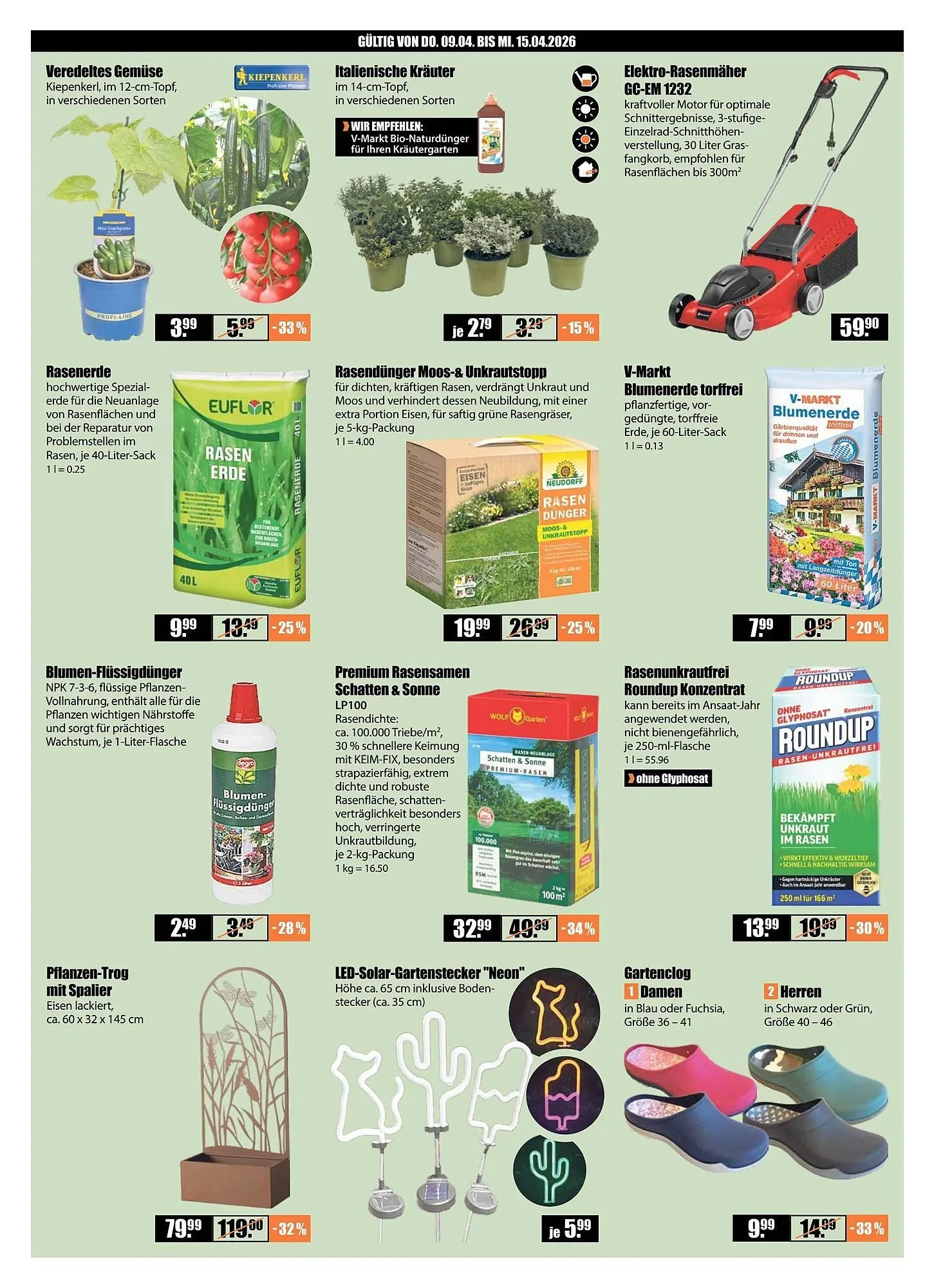 V Baumarkt Prospekt von 9. April bis 15. April 2026 - Prospekt seite 3