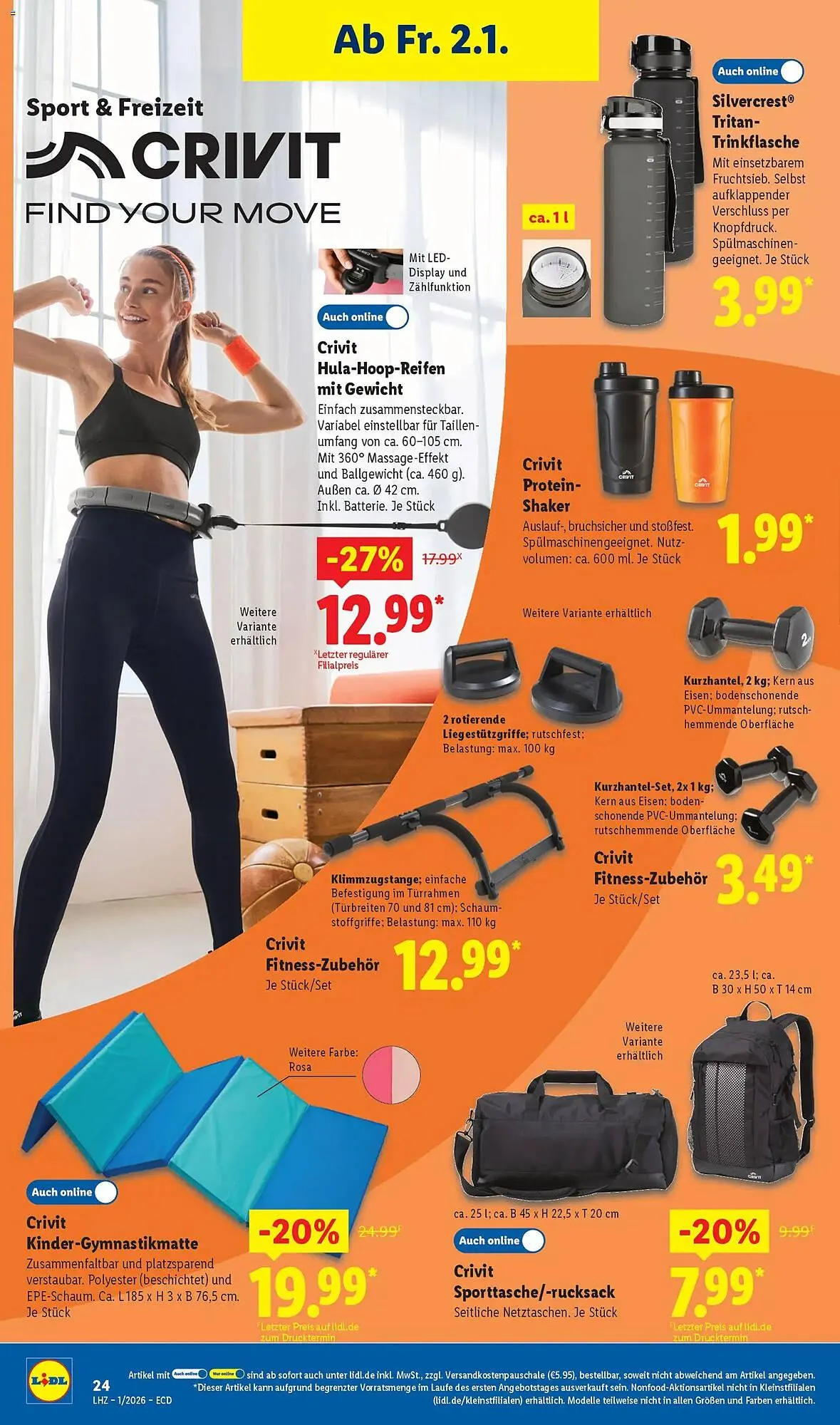 Lidl Prospekt von 29. Dezember bis 3. Januar 2026 - Prospekt seite 16