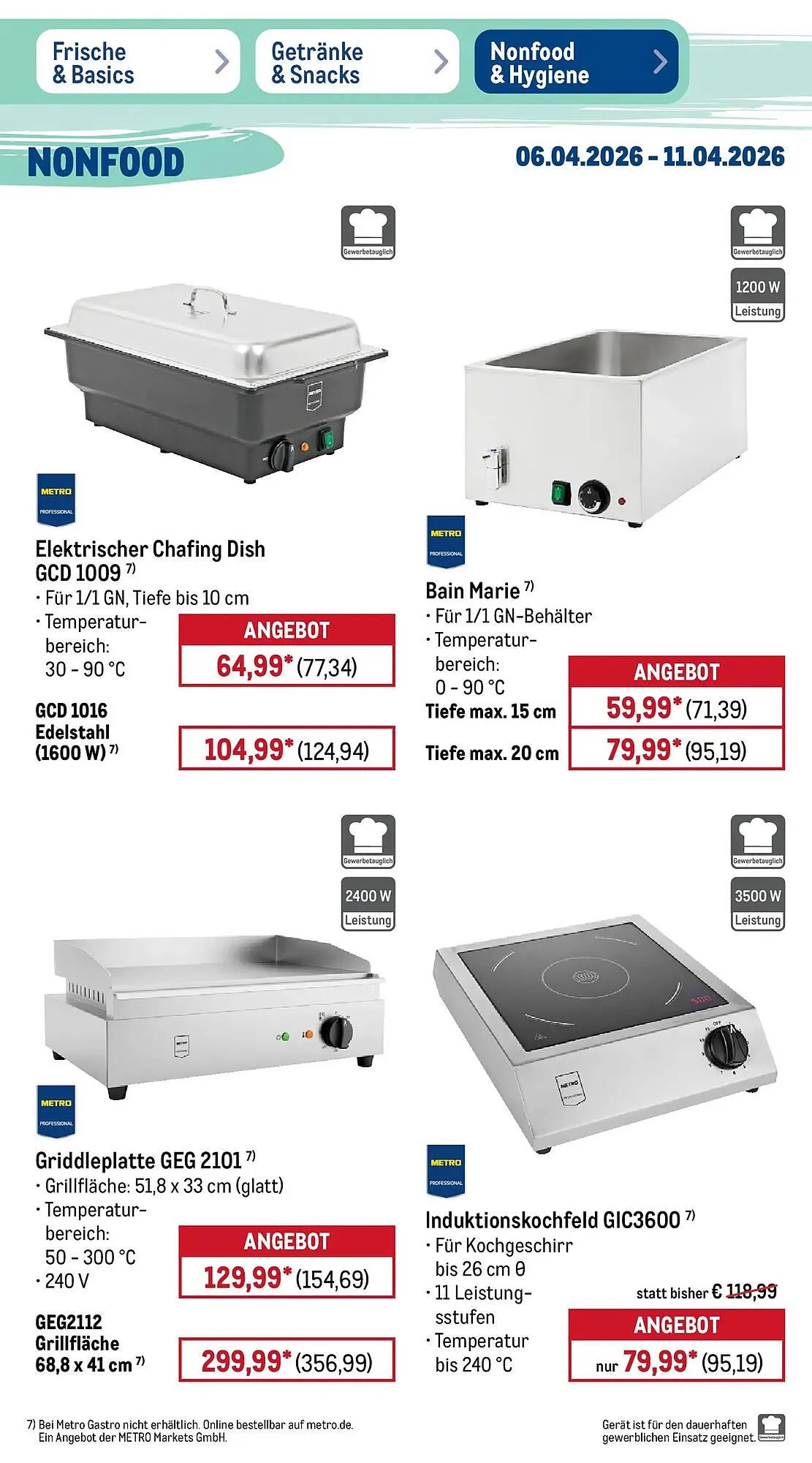 METRO Prospekt von 5. April bis 11. April 2026 - Prospekt seite 50