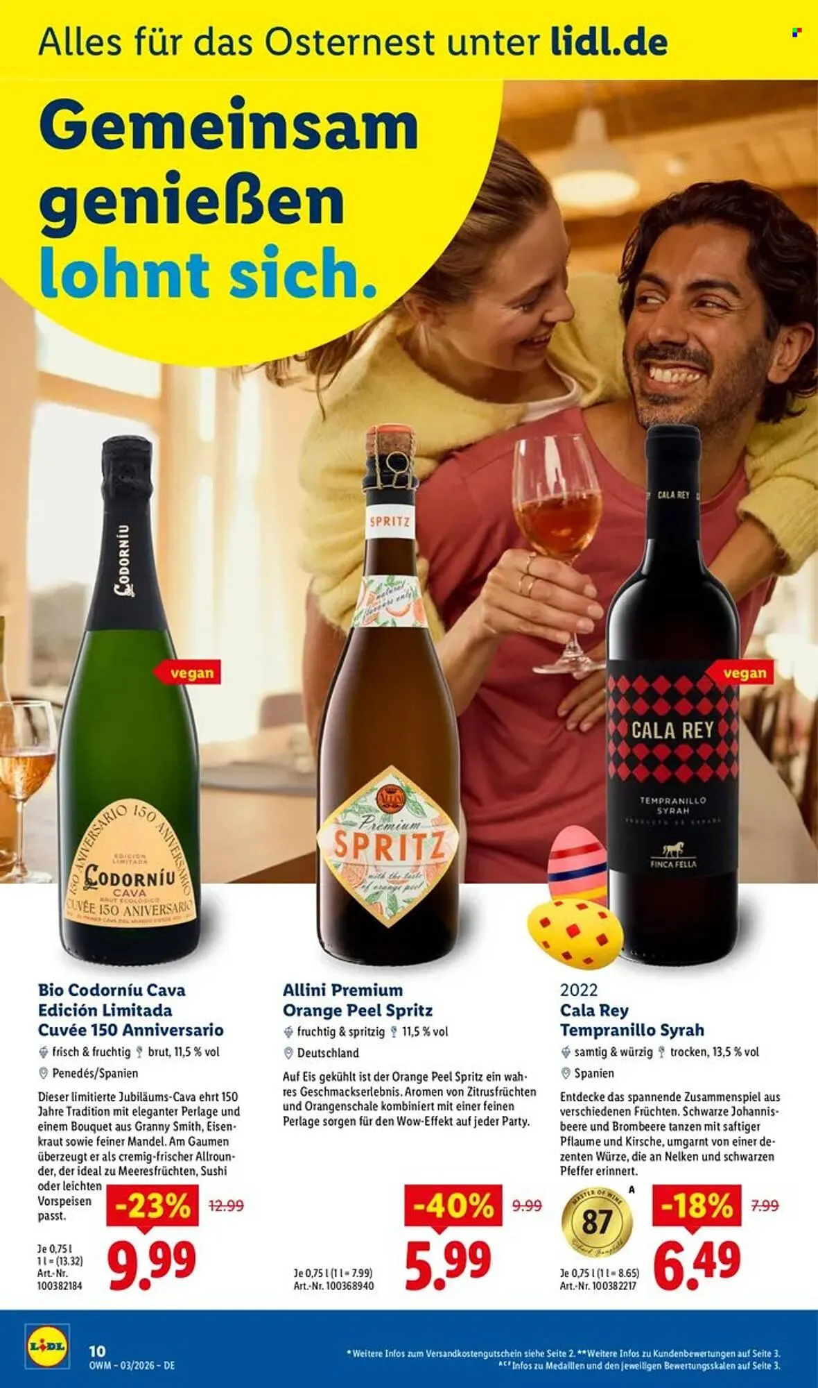 Lidl Prospekt von 1. März bis 31. März 2026 - Prospekt seite 10