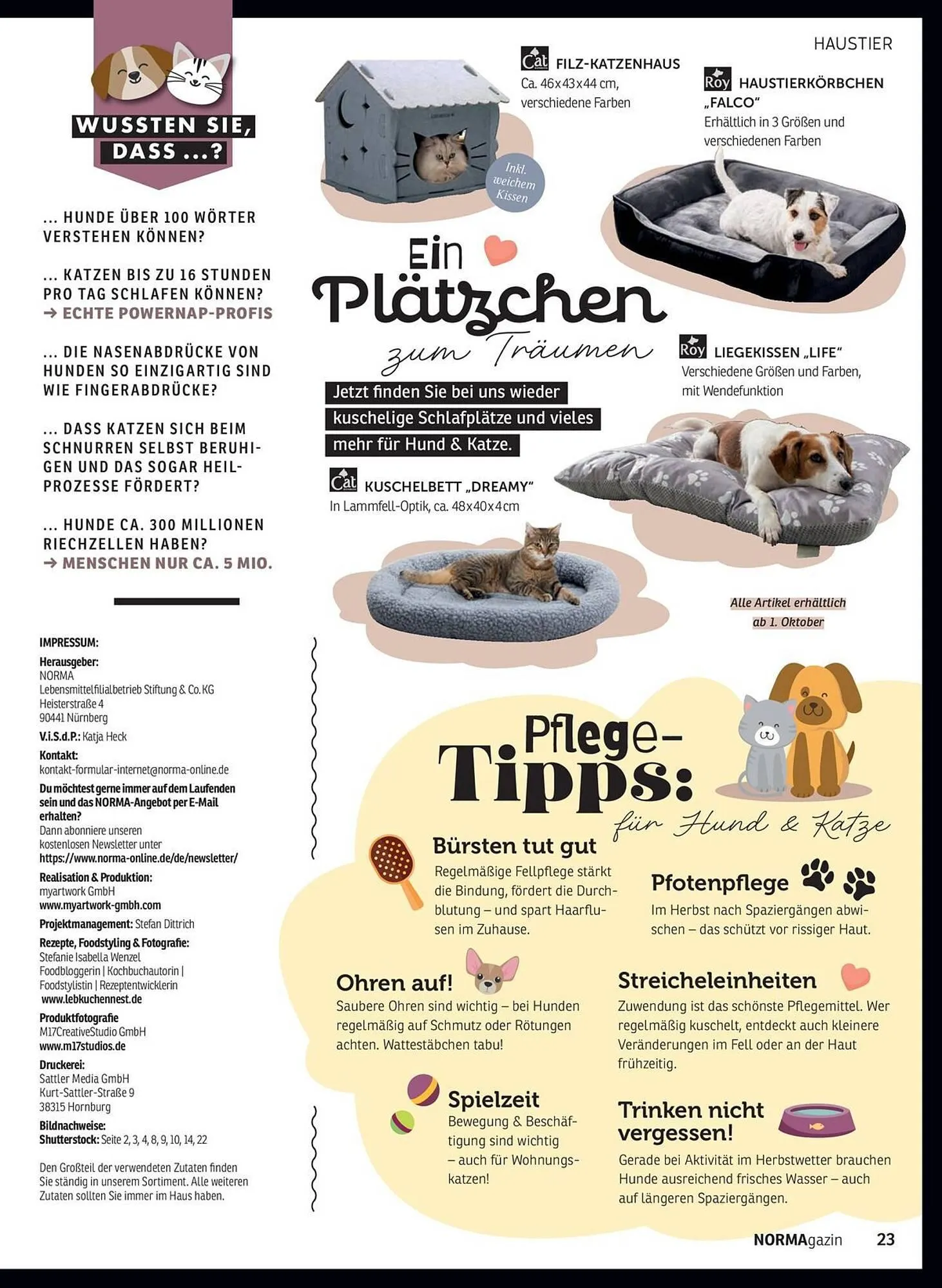 Normagazin von 30. September bis 31. Oktober 2025 - Prospekt seite 23