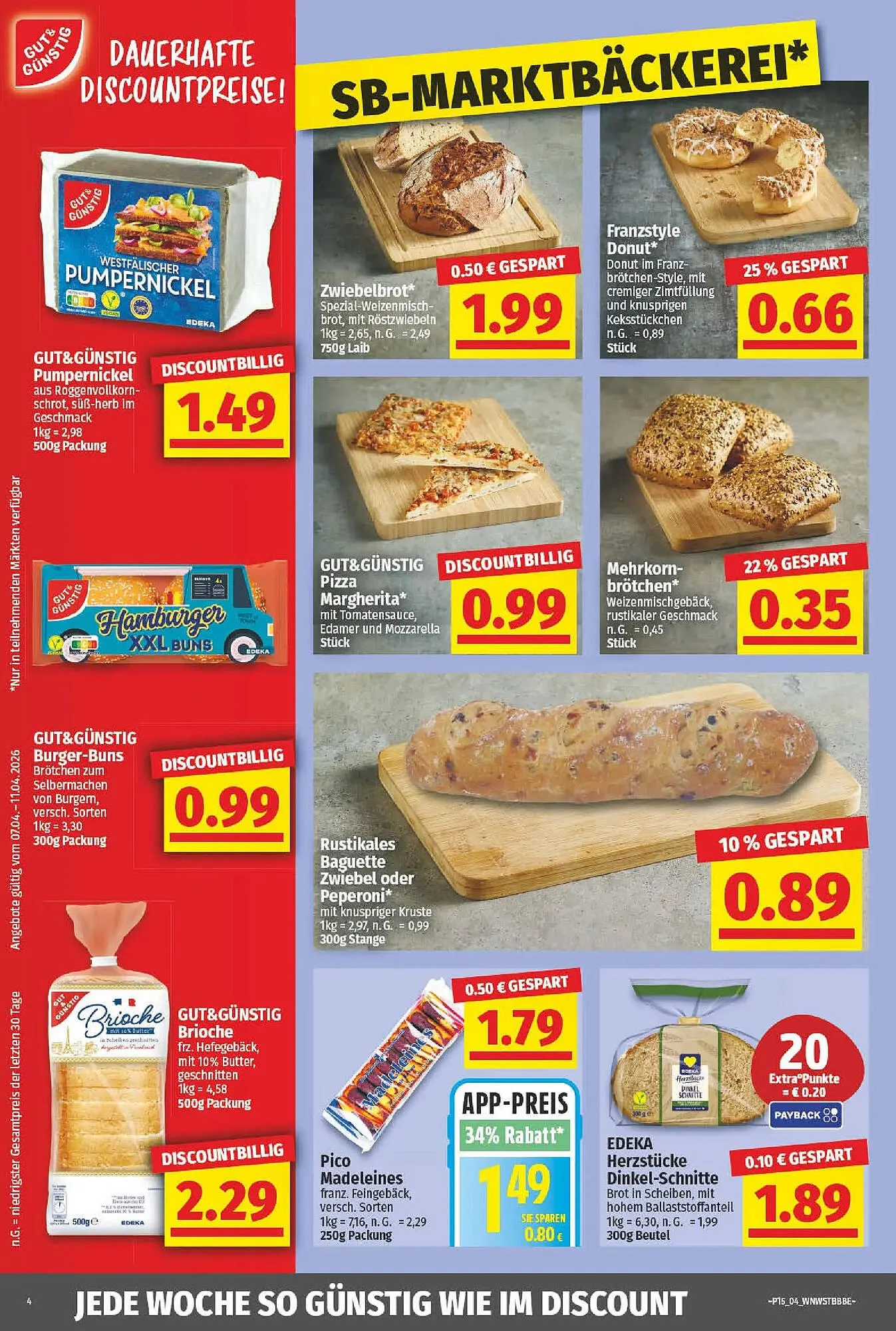 NP Discount Prospekt von 6. April bis 11. April 2026 - Prospekt seite 4