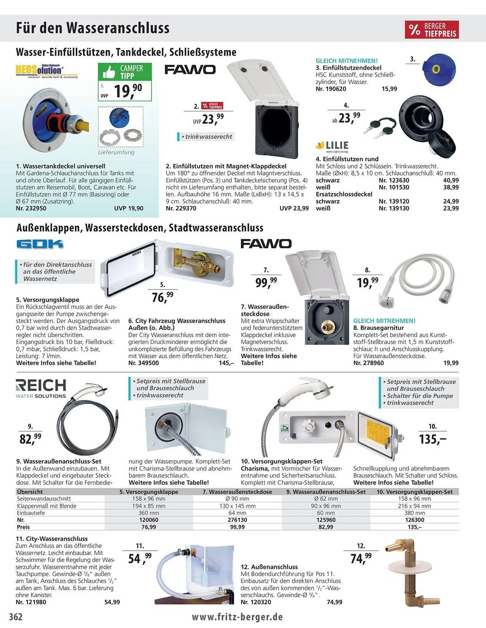 Fritz Berger Prospekt von 27. Mai bis 31. Dezember 2025 - Prospekt seite 366