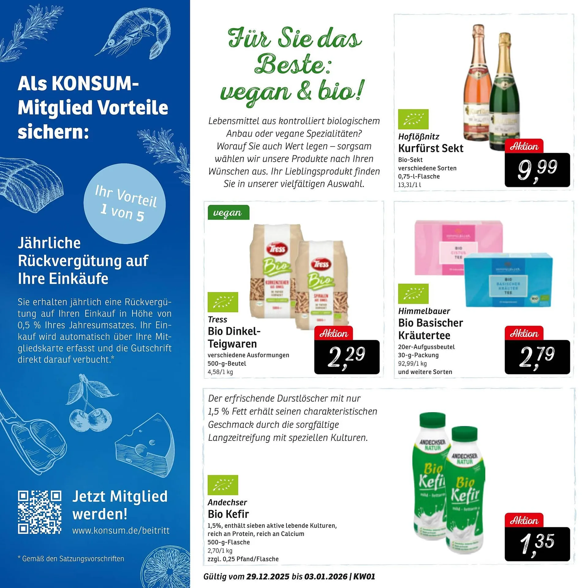 KONSUM Prospekt von 29. Dezember bis 3. Januar 2026 - Prospekt seite 6