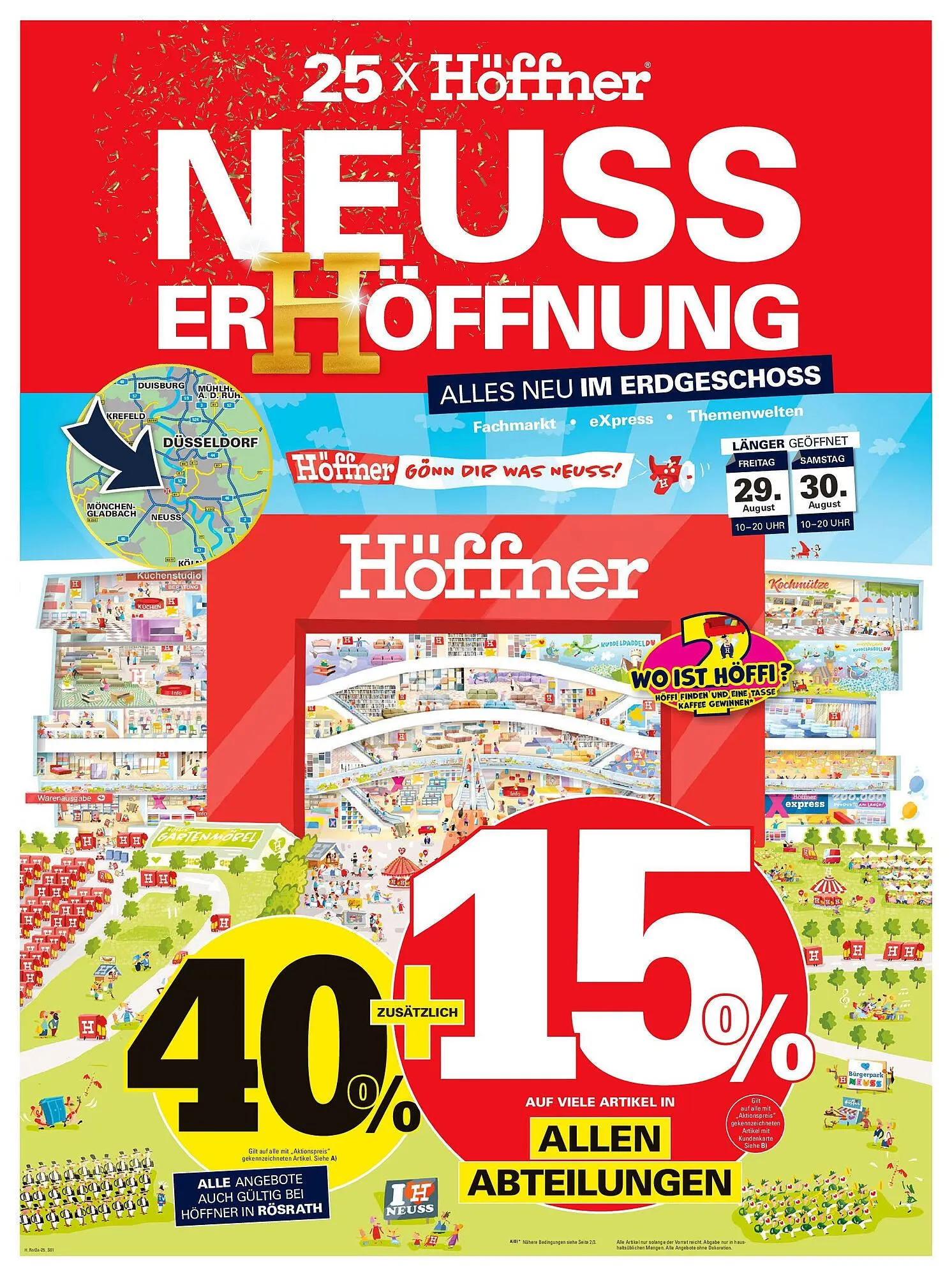 Höffner Prospekt von 28. August bis 9. September 2025 - Prospekt seite 1