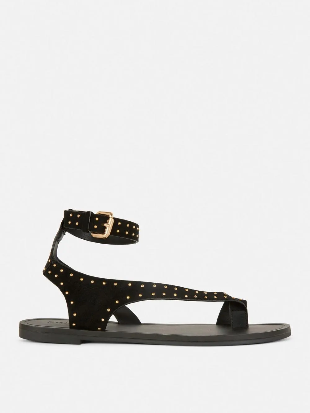 Rita Ora Studded Toe Loop Sandals