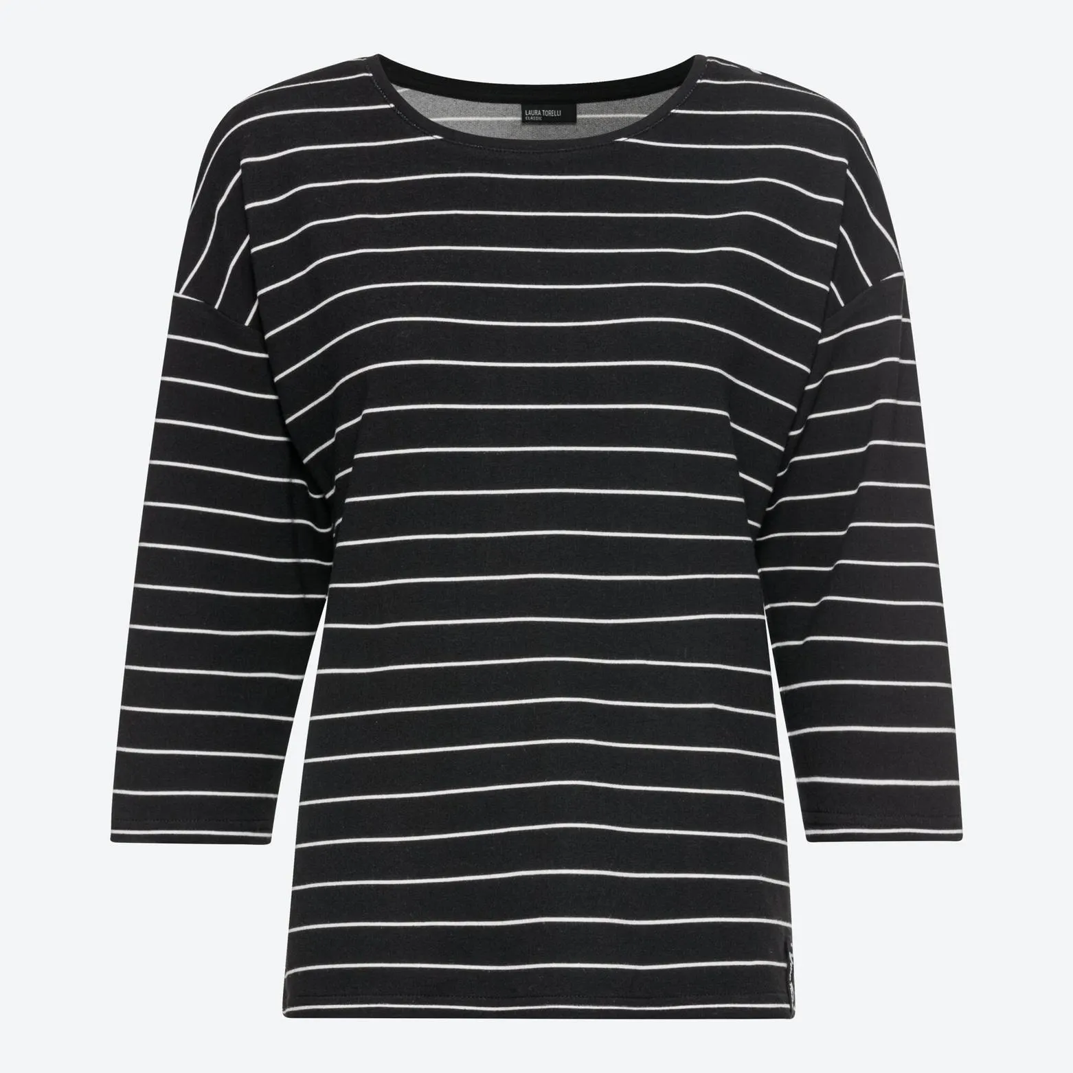 Damen-Langarmshirt mit Streifen