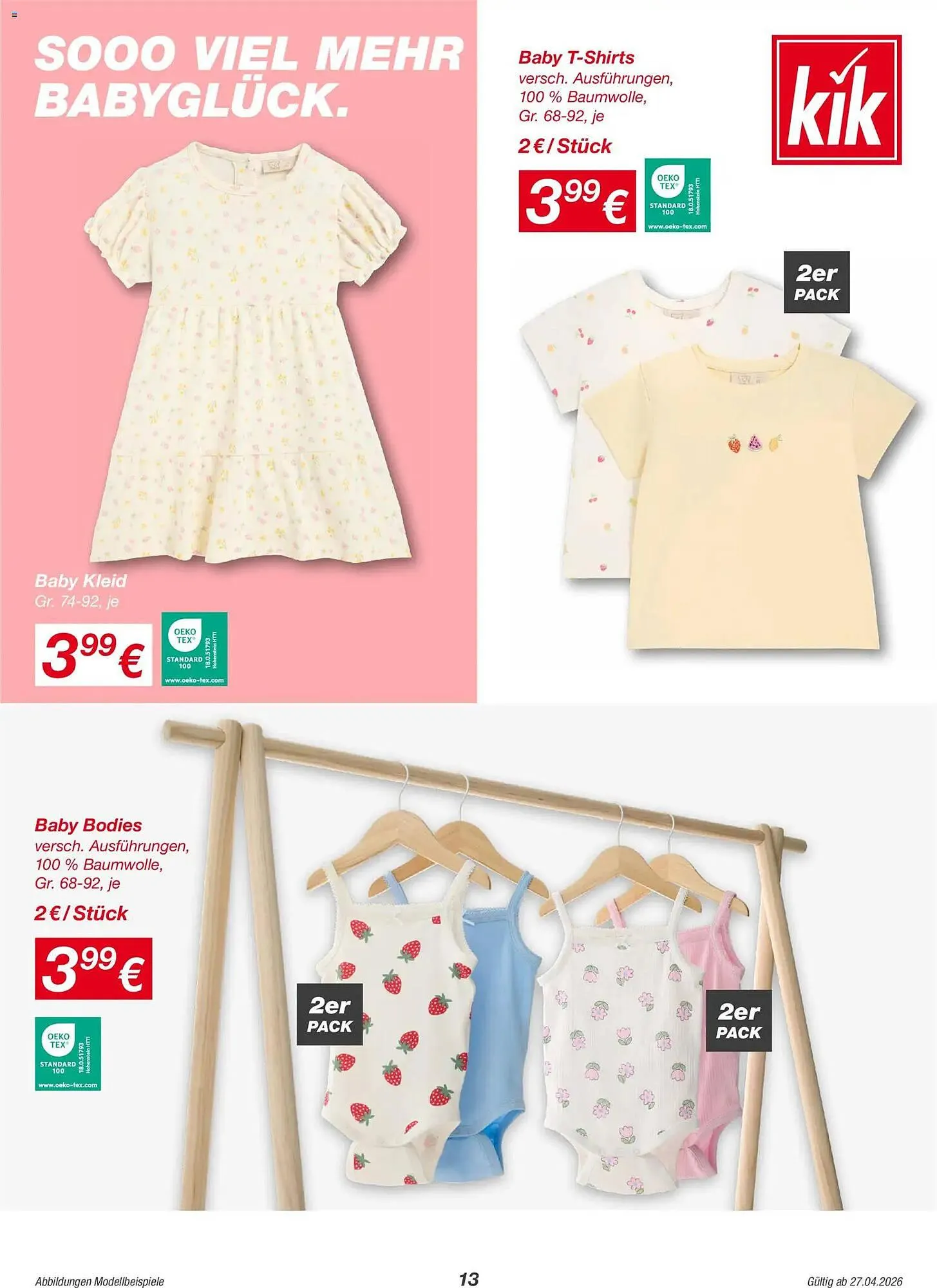 KiK Prospekt von 27. April bis 10. Mai 2026 - Prospekt seite 13