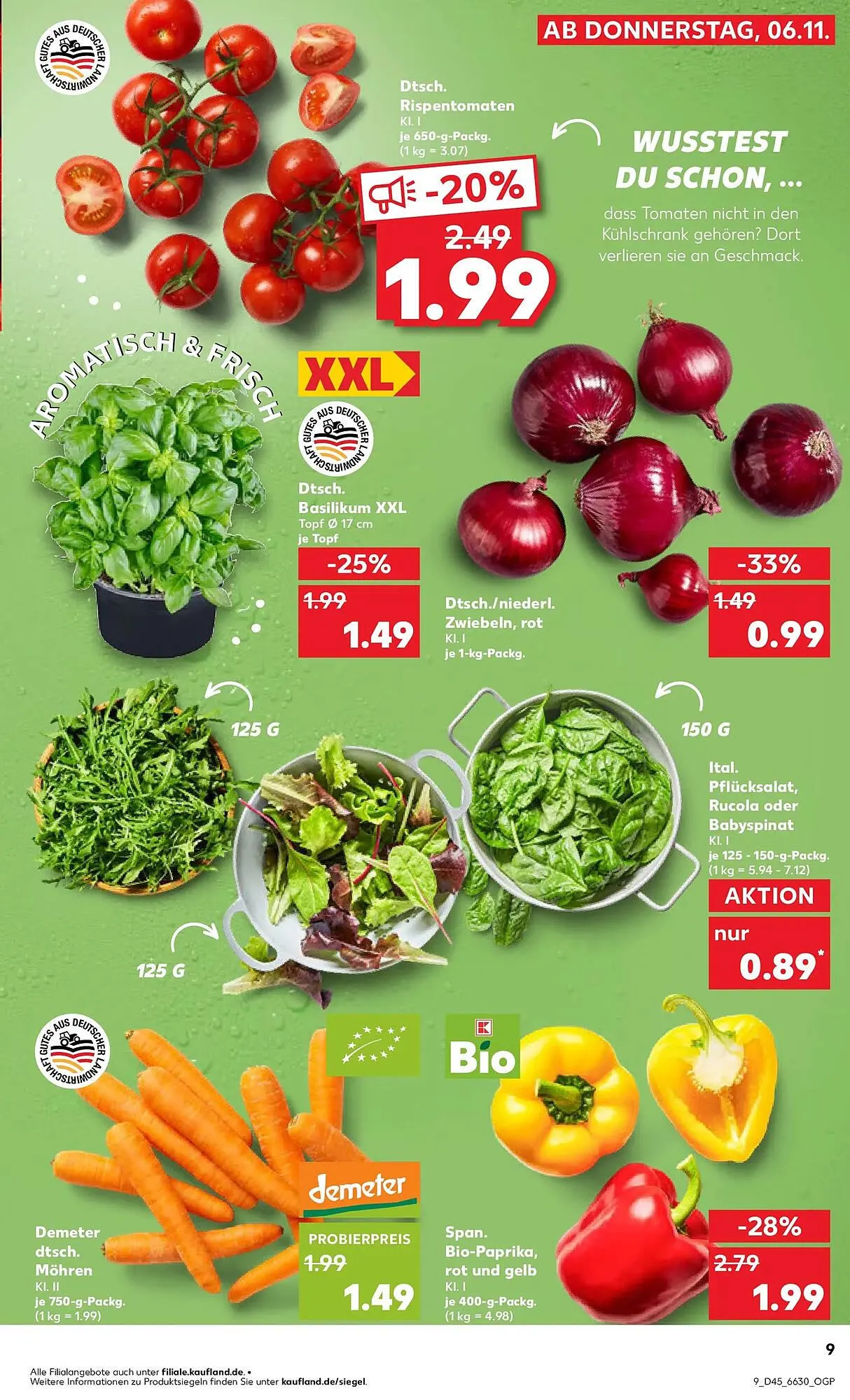 Kaufland Prospekt von 9. November bis 12. November 2025 - Prospekt seite 9