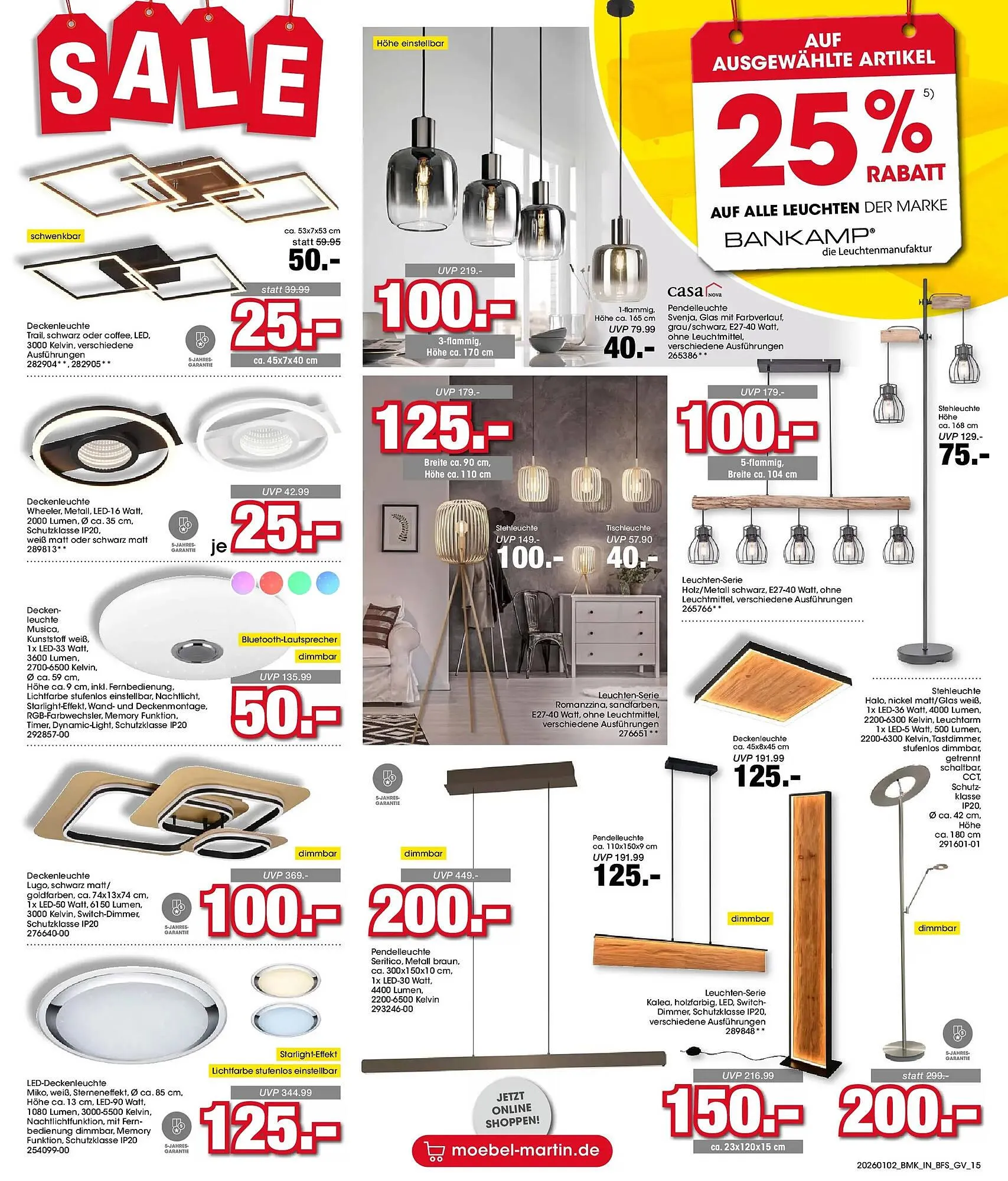 Möbel Martin Prospekt von 1. Januar bis 31. Januar 2026 - Prospekt seite 16
