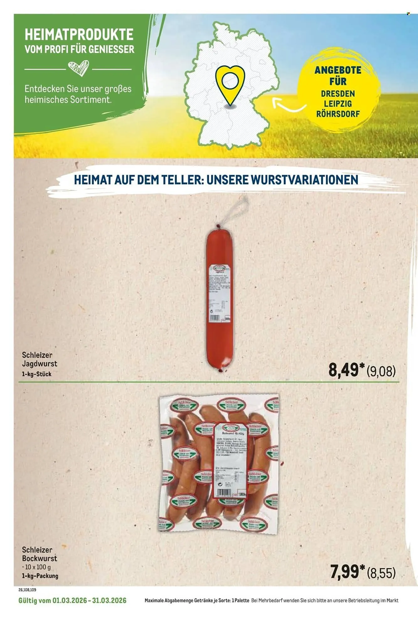 METRO Prospekt von 1. März bis 31. März 2026 - Prospekt seite 84