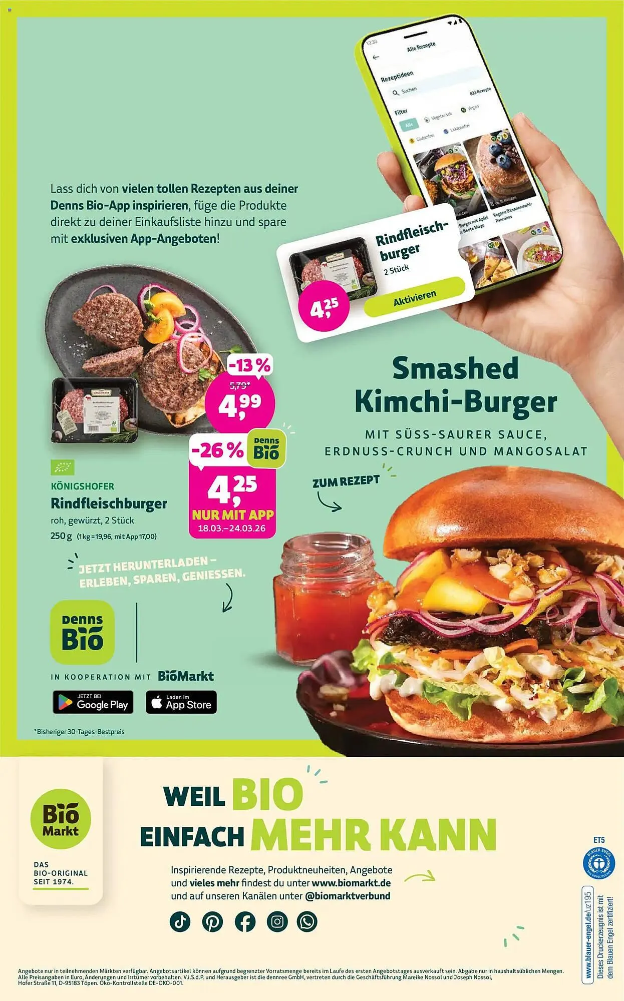 Biomarkt Prospekt von 11. März bis 24. März 2026 - Prospekt seite 14