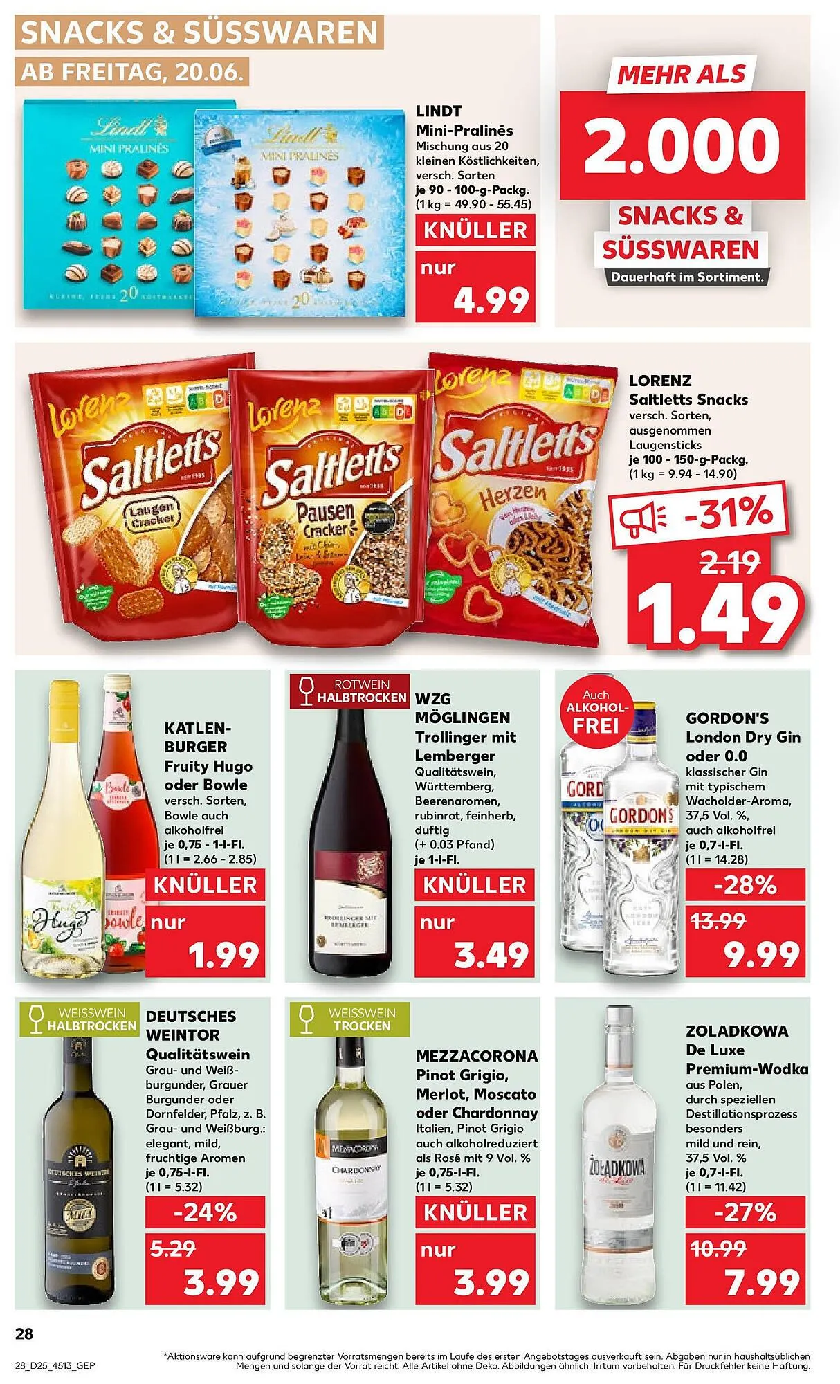 Kaufland Prospekt von 22. Juni bis 25. Juni 2025 - Prospekt seite 45