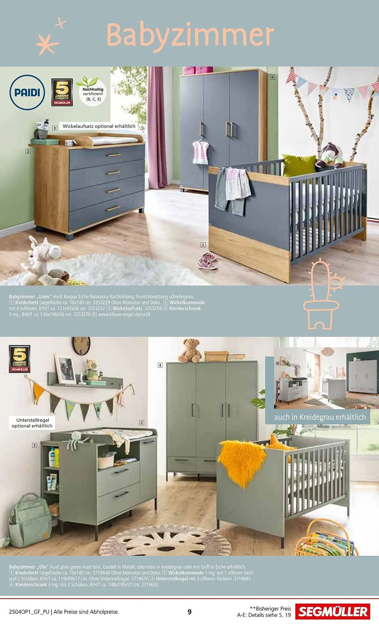 Segmüller Prospekt von 1. April bis 28. Juni 2025 - Prospekt seite 9